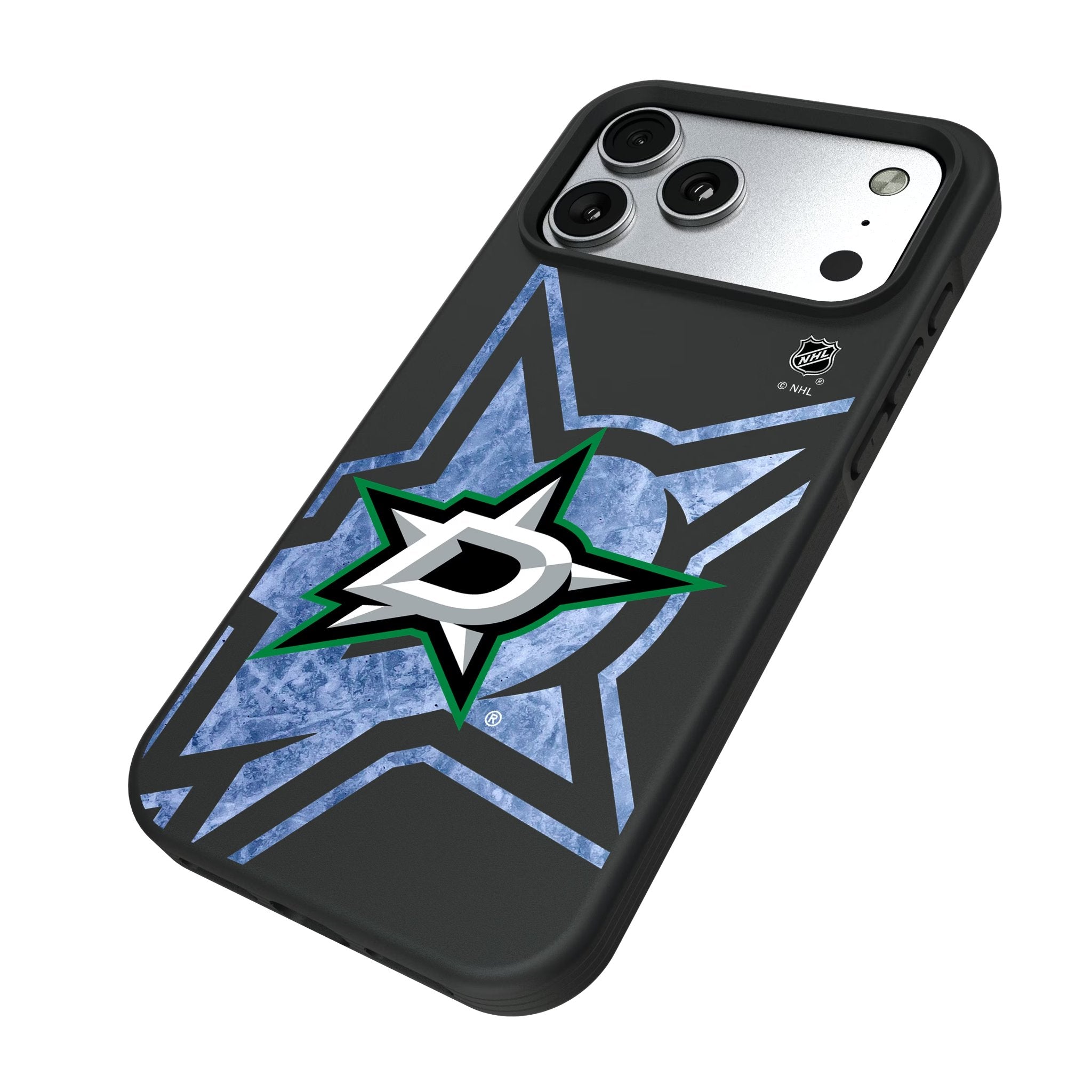 Dallas Stars Ice Tilt Bump Phone Case for Apple iPhone 17 Series 5