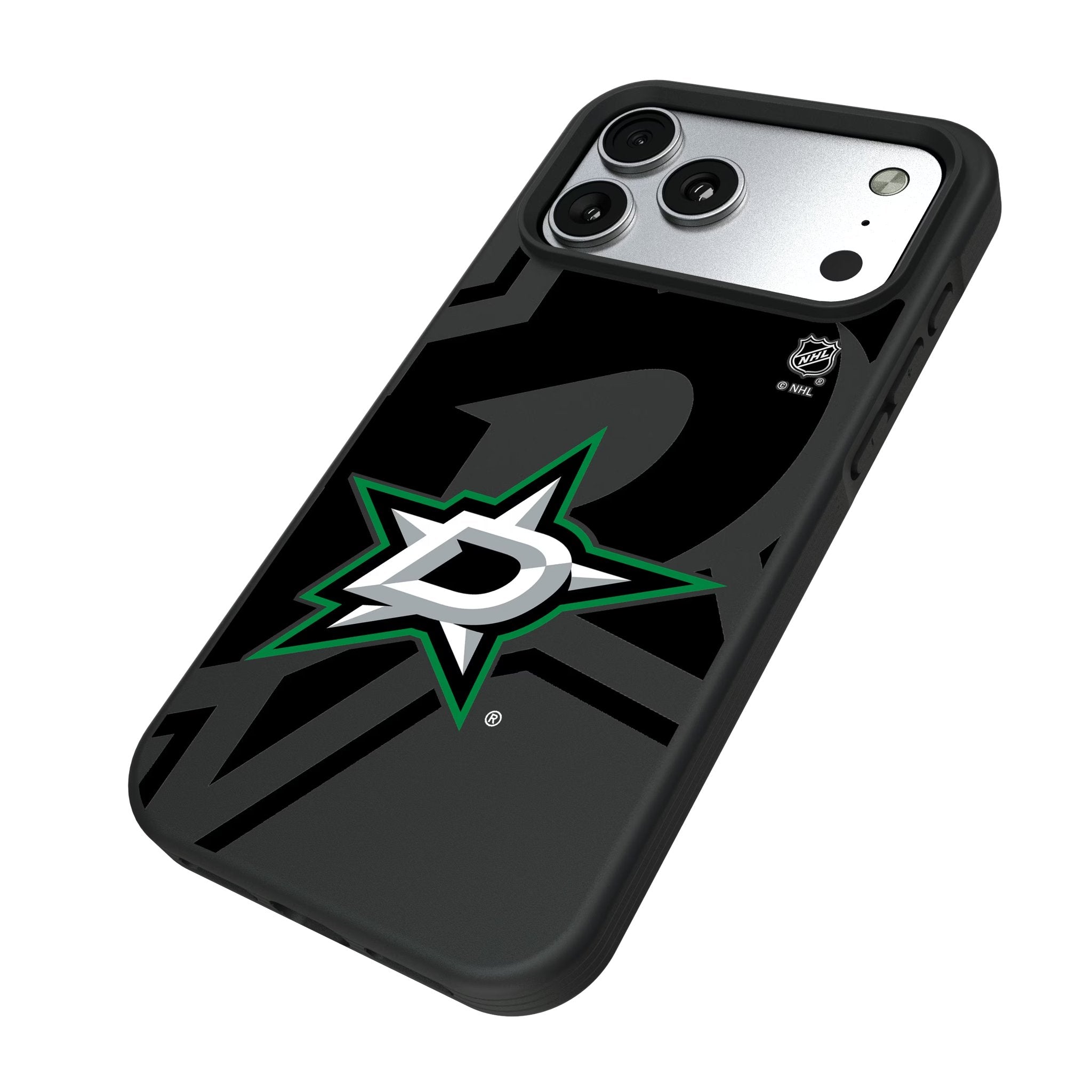 Dallas Stars Monocolor Tilt Bump Phone Case for Apple iPhone 17 Series 5
