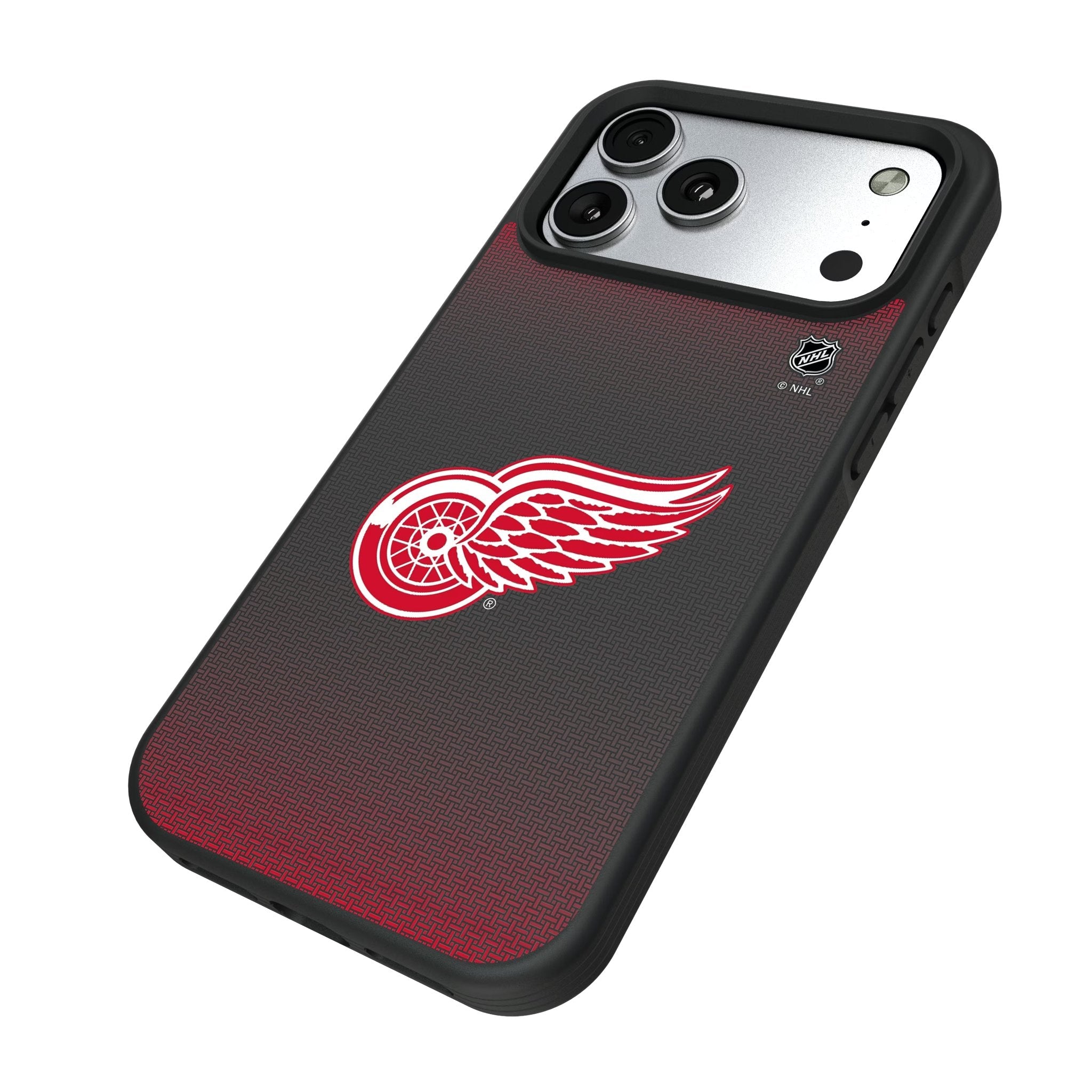 Detroit Red Wings Linen Bump Phone Case for Apple iPhone 17 Series 5