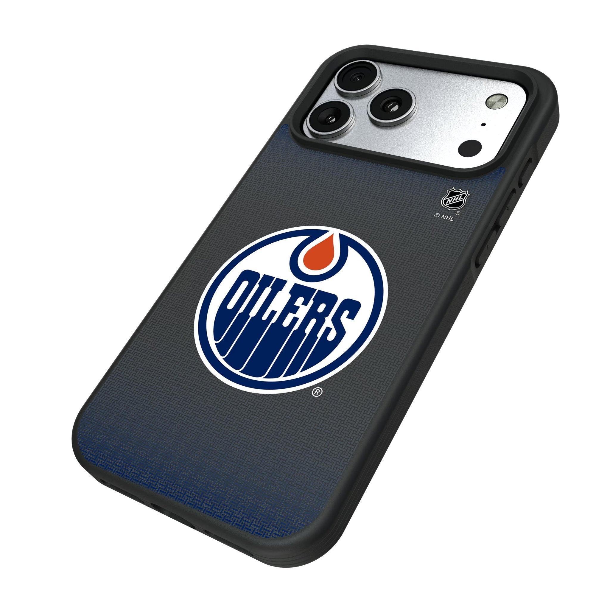 Edmonton Oilers Linen Bump Phone Case for Apple iPhone 17 Series 5