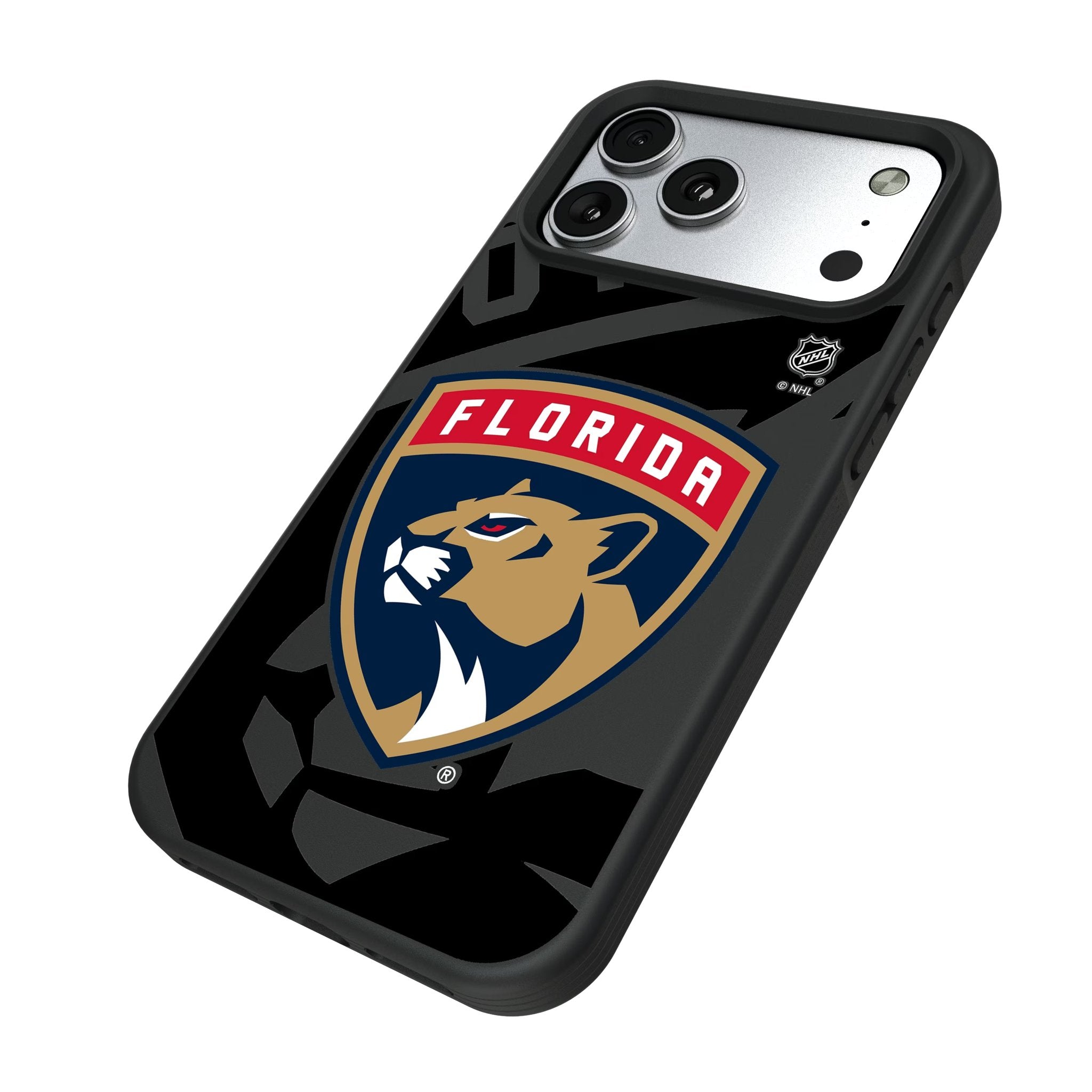 Florida Panthers Monocolor Tilt Bump Phone Case for Apple iPhone 17 Series 5
