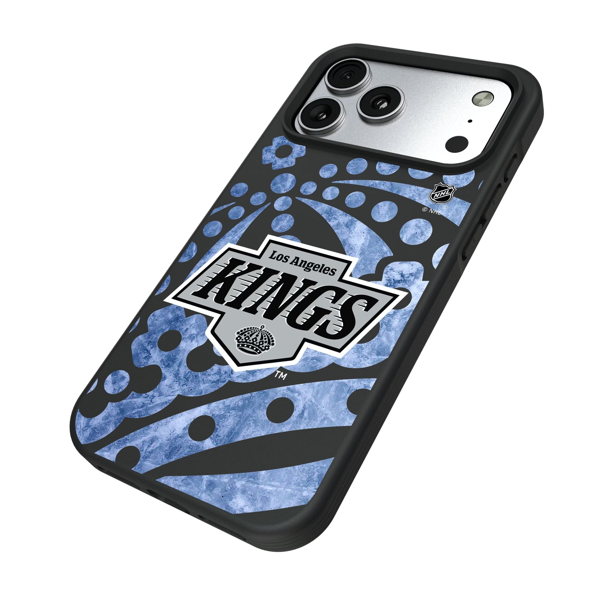 LA Kings Ice Tilt Bump Phone Case for Apple iPhone 17 Series 5