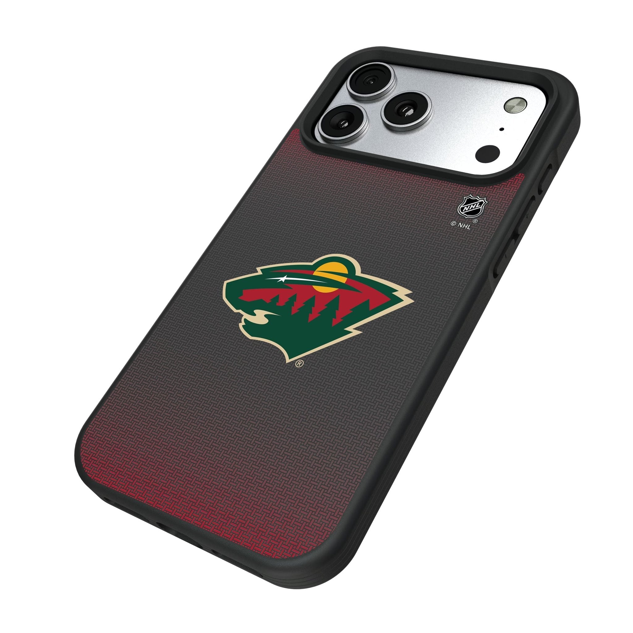 Minnesota Wild Linen Bump Phone Case for Apple iPhone 17 Series 5