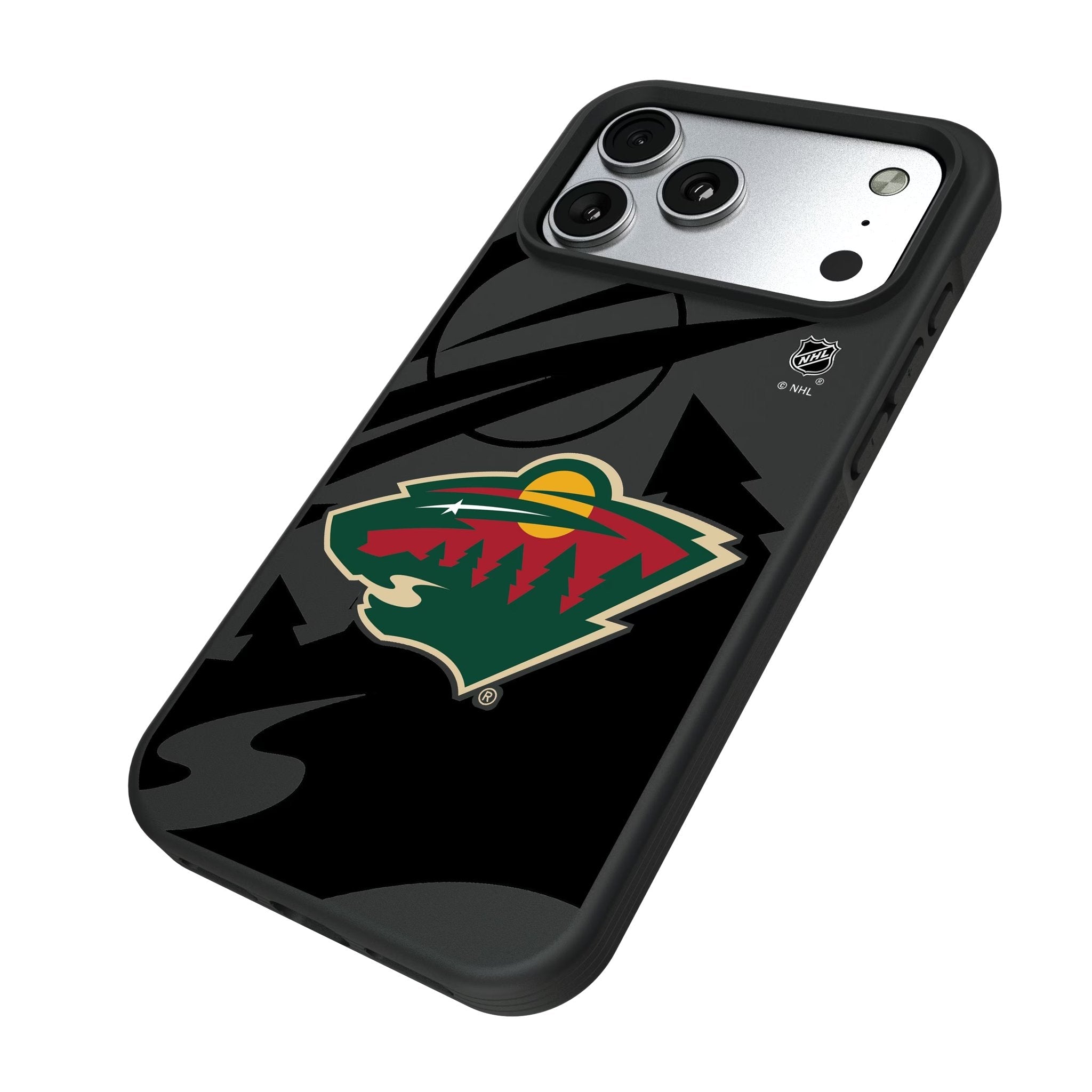 Minnesota Wild Monocolor Tilt Bump Phone Case for Apple iPhone 17 Series 5