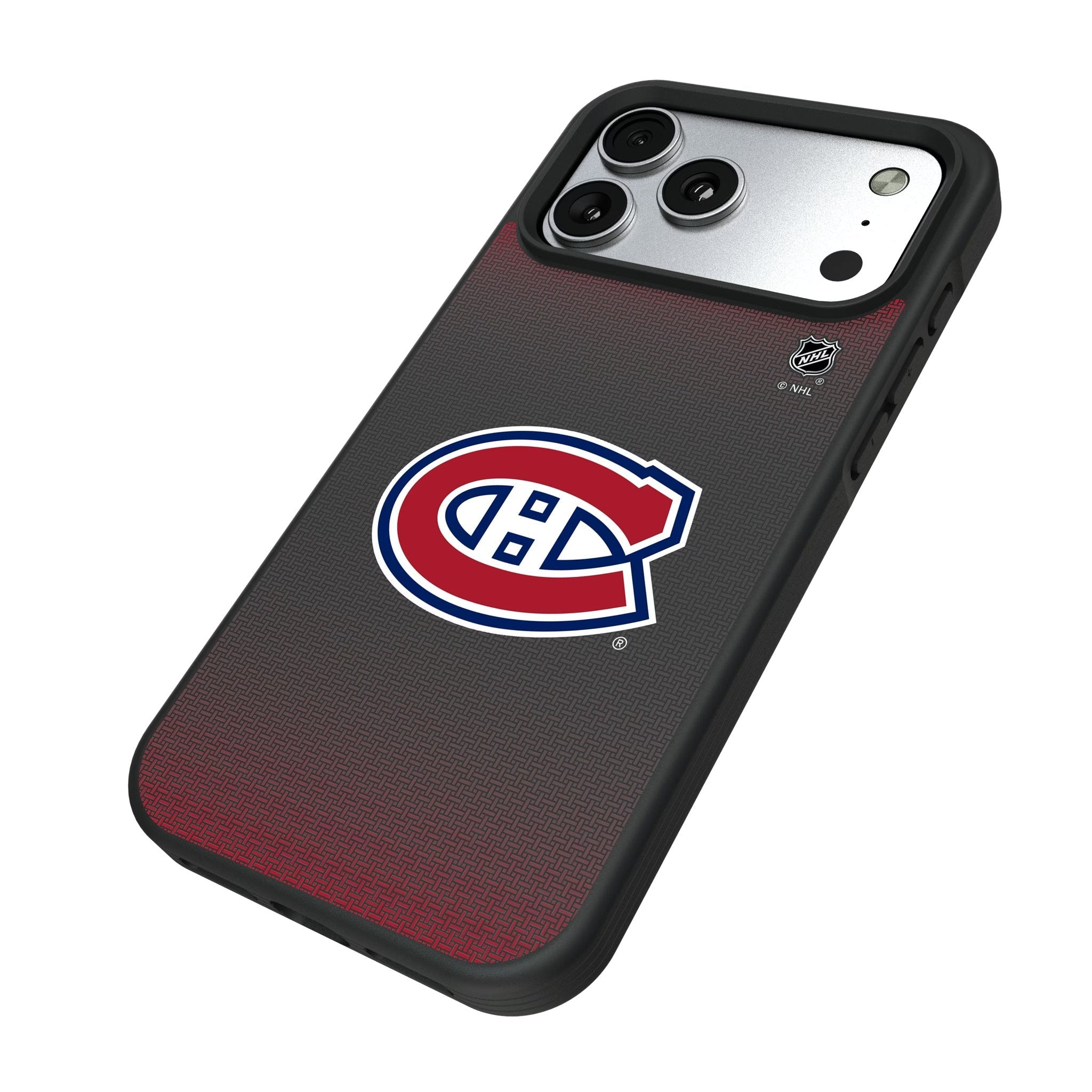 Montreal Canadiens Linen Bump Phone Case for Apple iPhone 17 Series 5