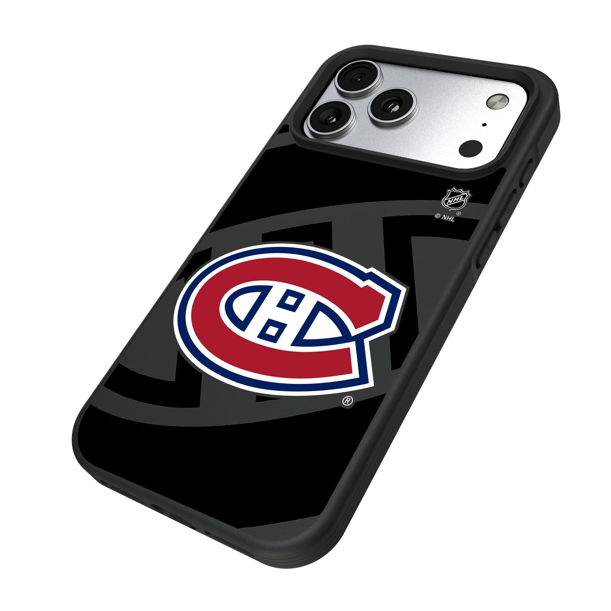 Montreal Canadiens Monocolor Tilt Bump Phone Case for Apple iPhone 17 Series 5