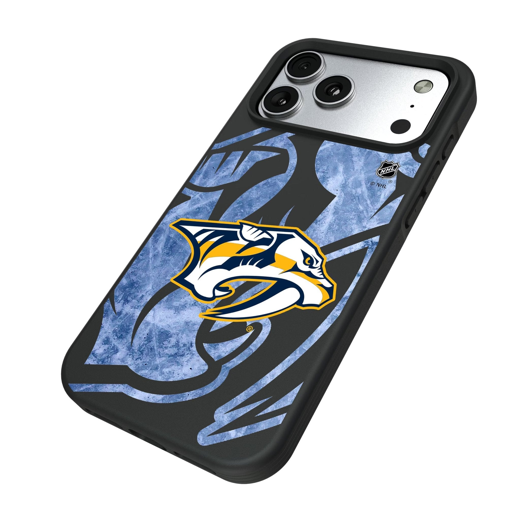 Nashville Predators Ice Tilt Bump Phone Case for Apple iPhone 17 Series 5