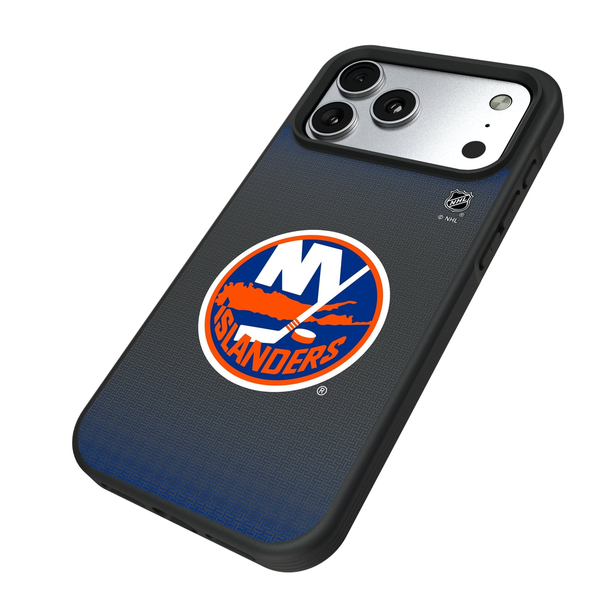 New York Islanders Linen Bump Phone Case for Apple iPhone 17 Series 5
