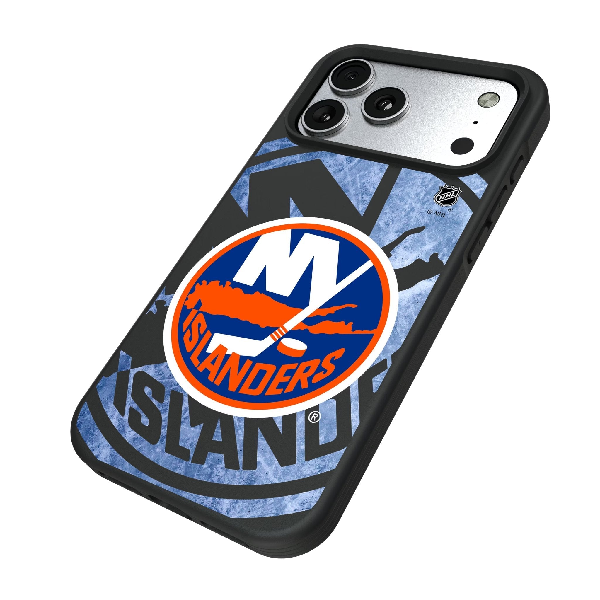 New York Islanders Ice Tilt Bump Phone Case for Apple iPhone 17 Series 5