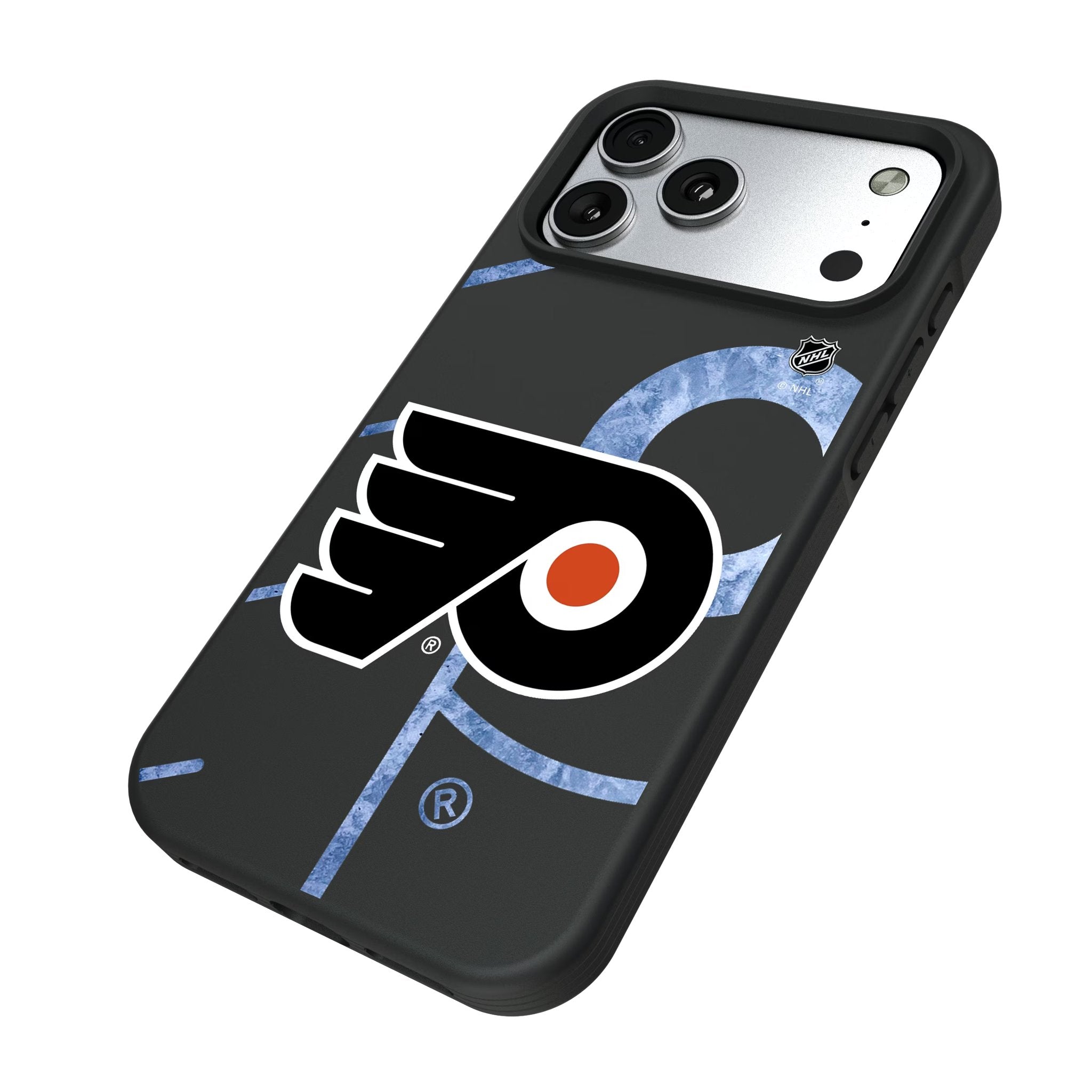 Philadelphia Flyers Ice Tilt Bump Phone Case for Apple iPhone 17 Series 5