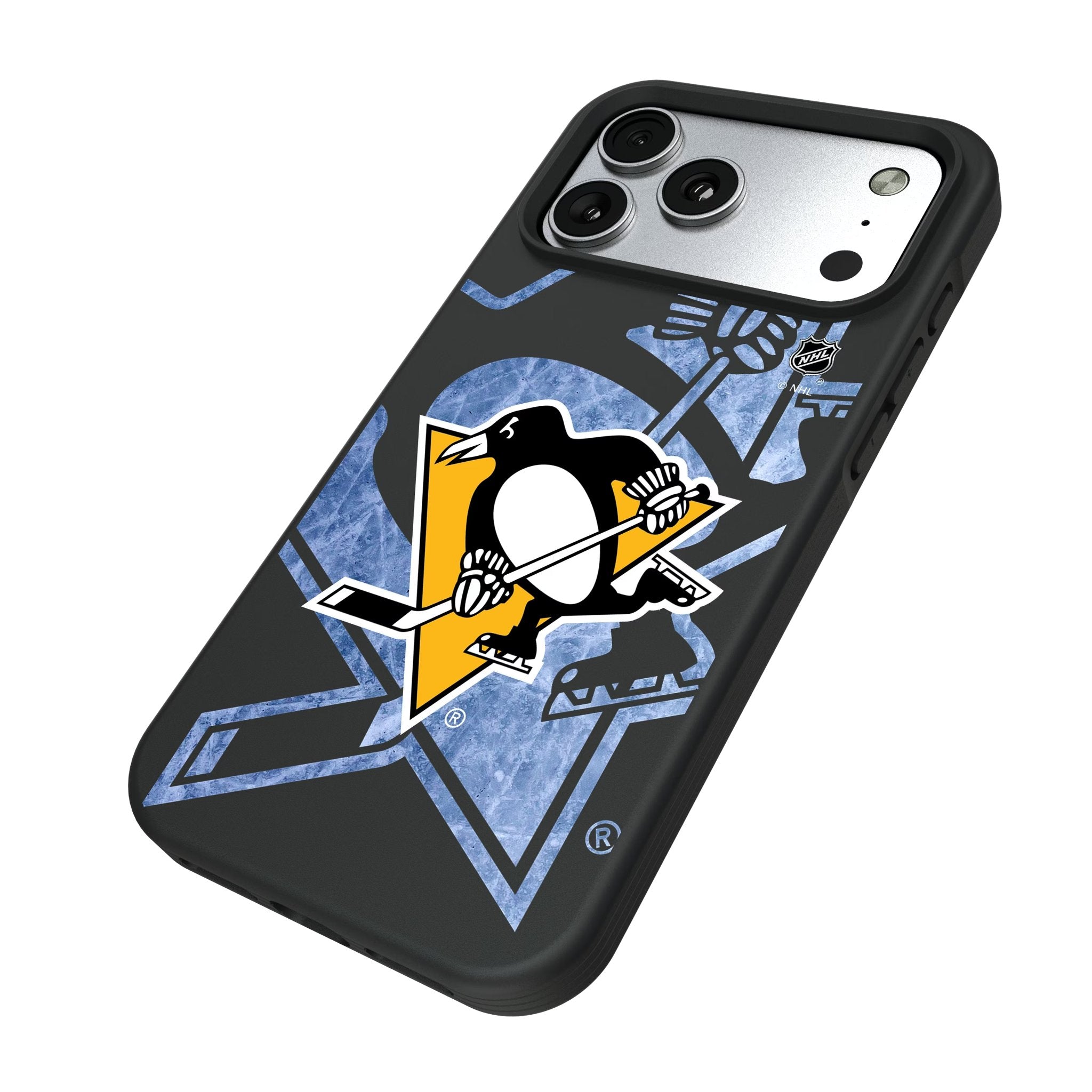Pittsburgh Penguins Ice Tilt Bump Phone Case for Apple iPhone 17 Series 5