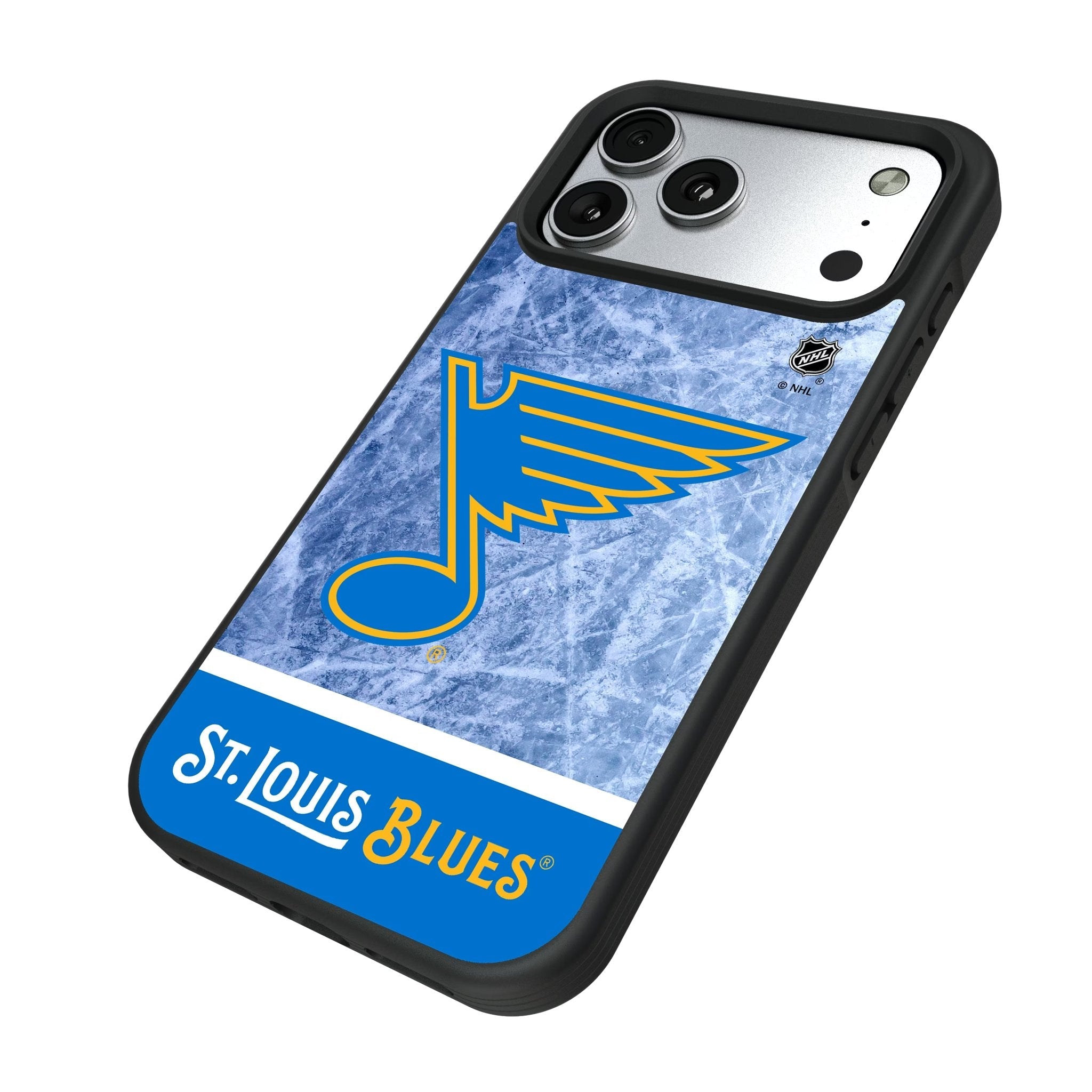 St. Louis Blues Ice Wordmark Bump Phone Case for Apple iPhone 17 Series 5