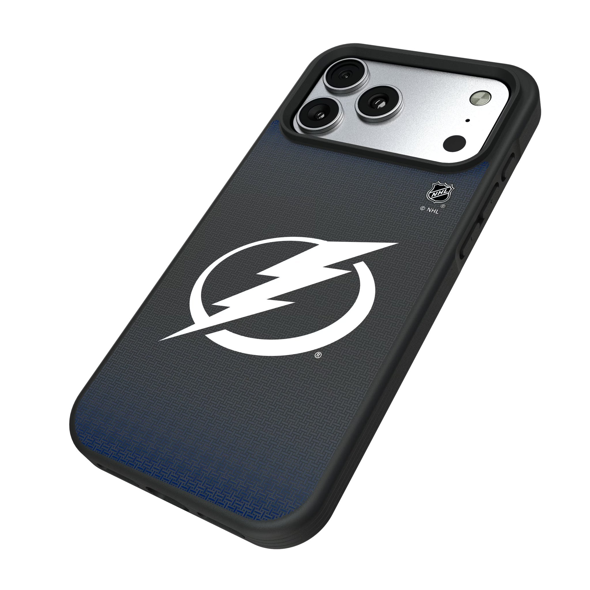 Tampa Bay Lightning Linen Bump Phone Case for Apple iPhone 17 Series 5