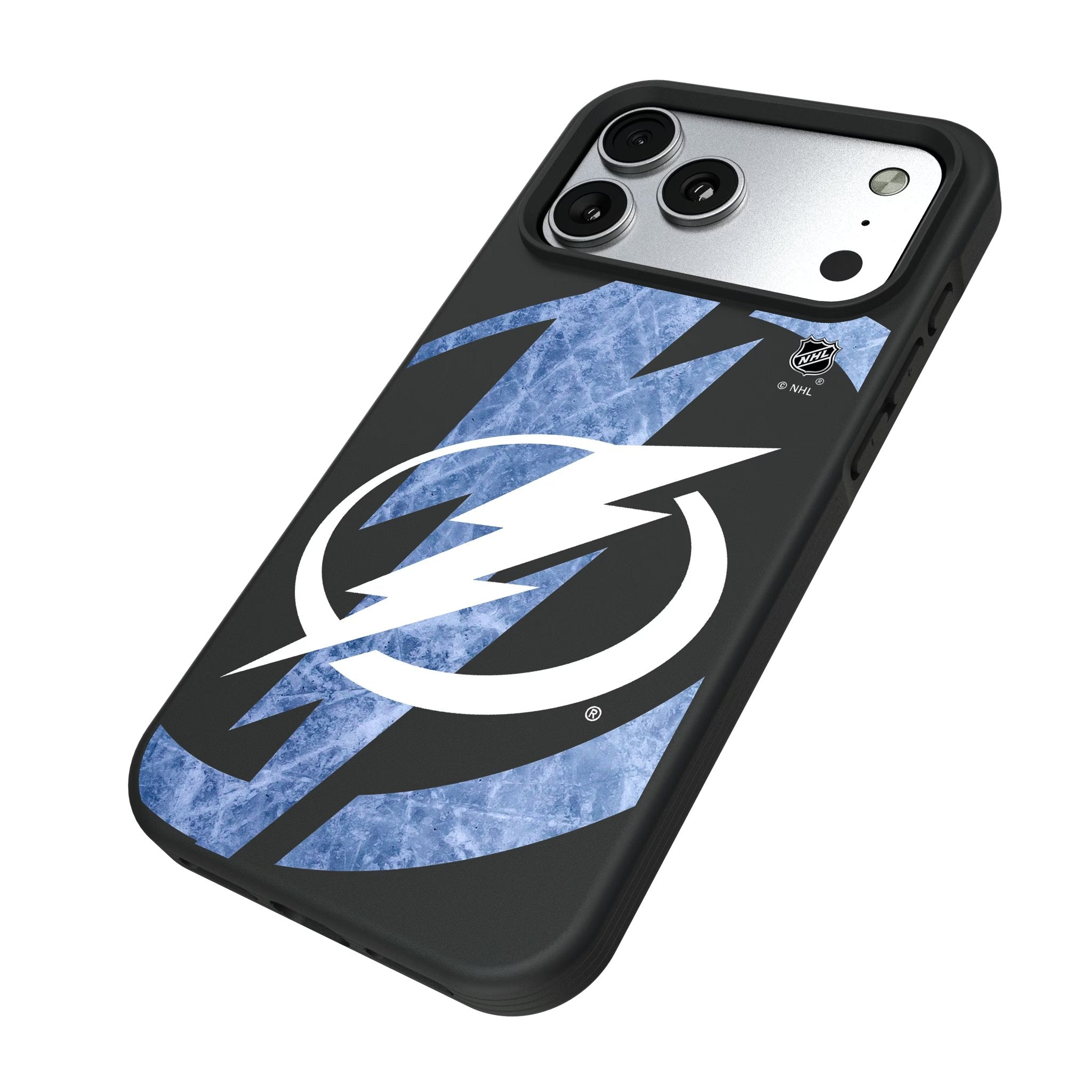 Tampa Bay Lightning Ice Tilt Bump Phone Case for Apple iPhone 17 Series 5