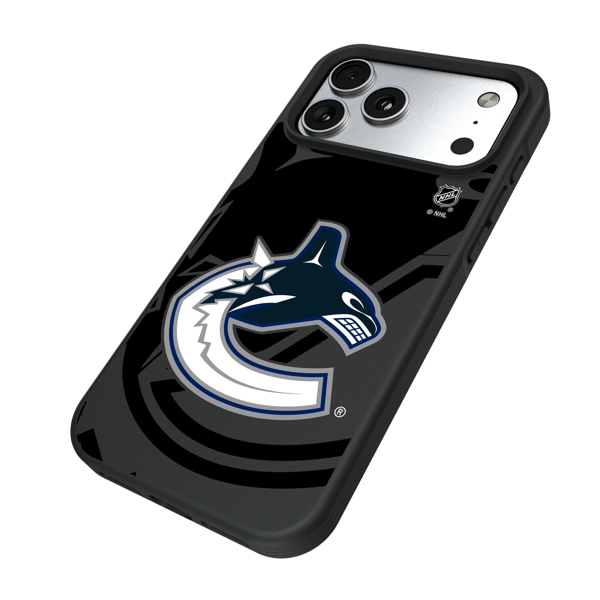 Vancouver Canucks Monocolor Tilt Bump Phone Case for Apple iPhone 17 Series 5