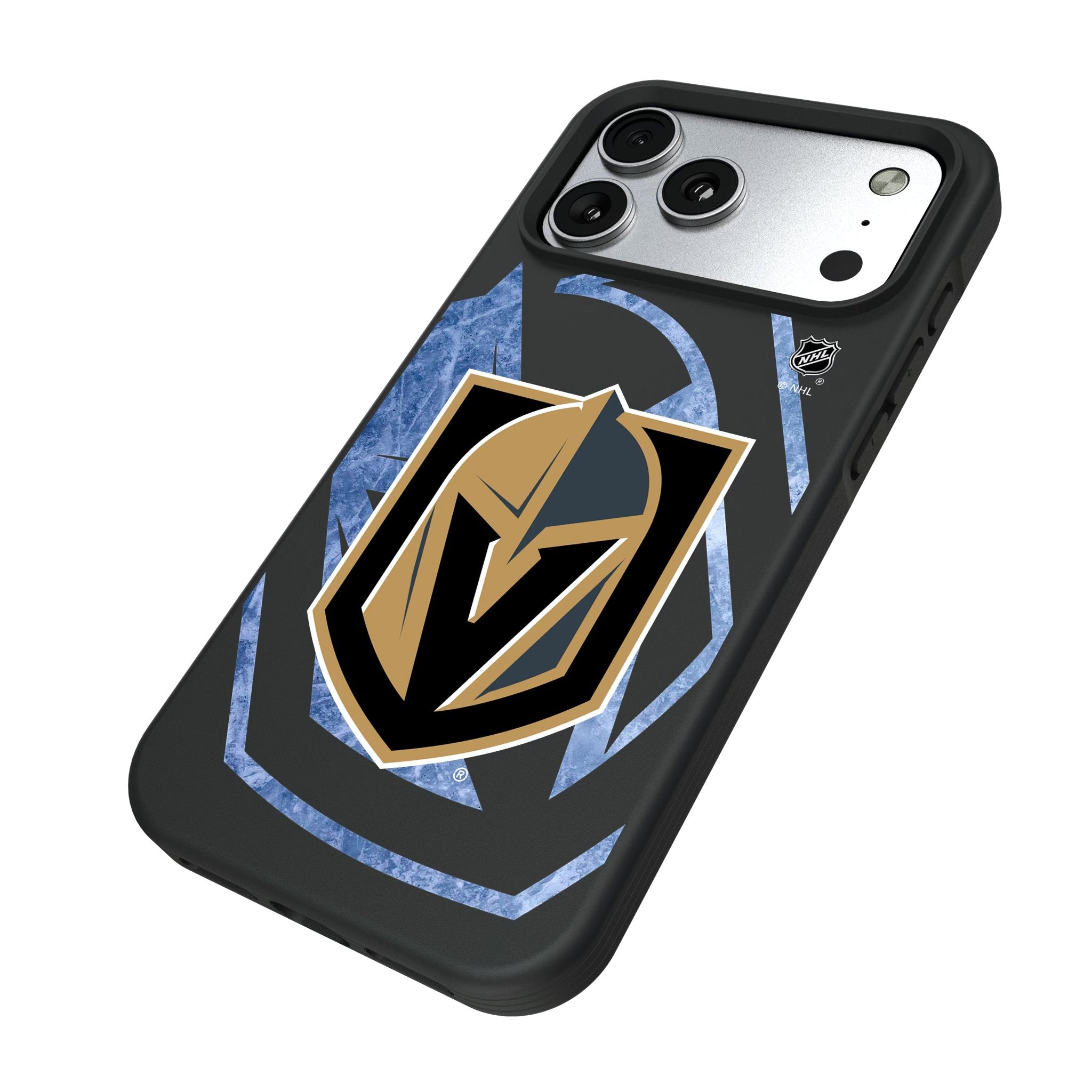 Vegas Golden Knights Ice Tilt Bump Phone Case for Apple iPhone 17 Series 5