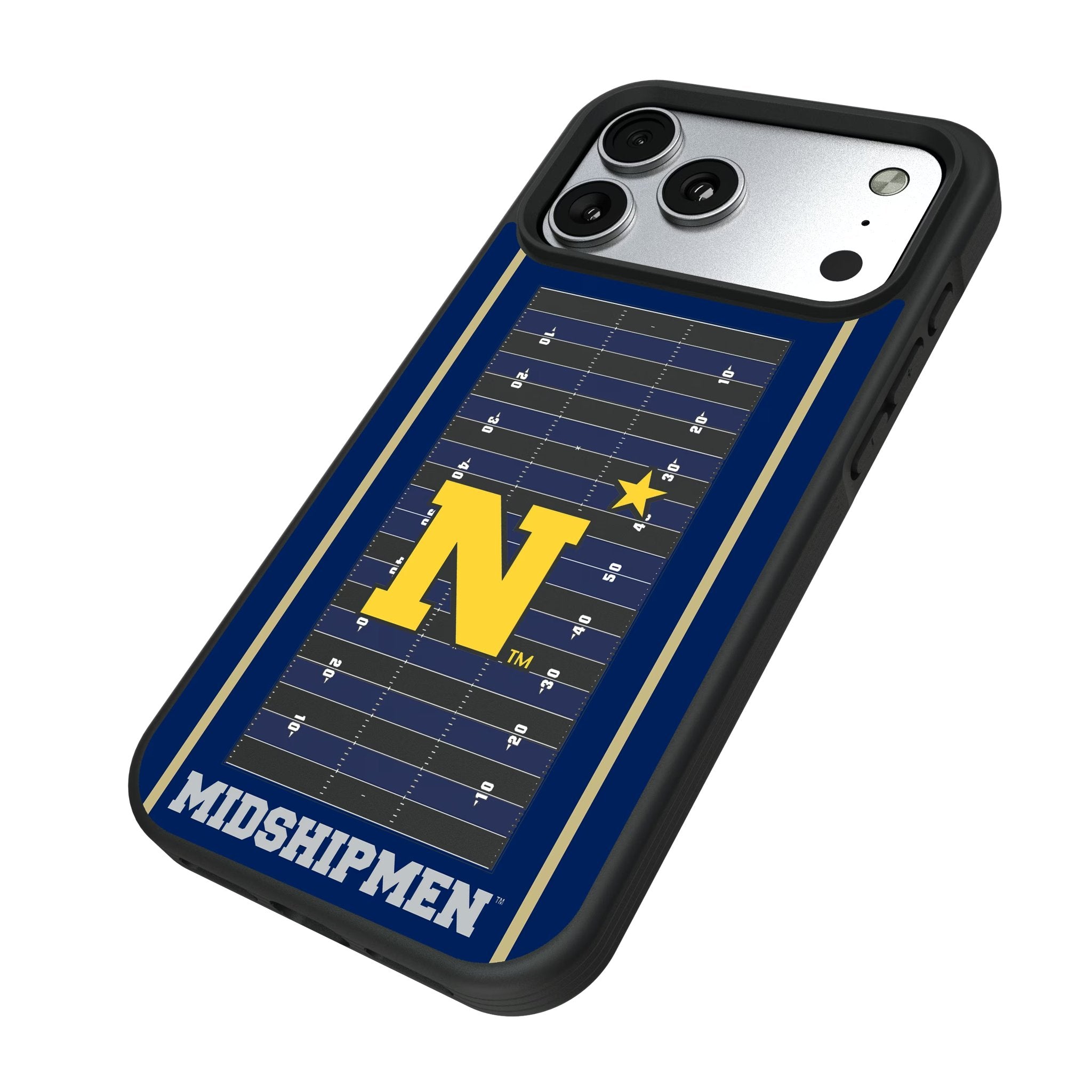United State Naval Academy Midshipmen Field Bump Phone Case for Apple iPhone 17 Series 5