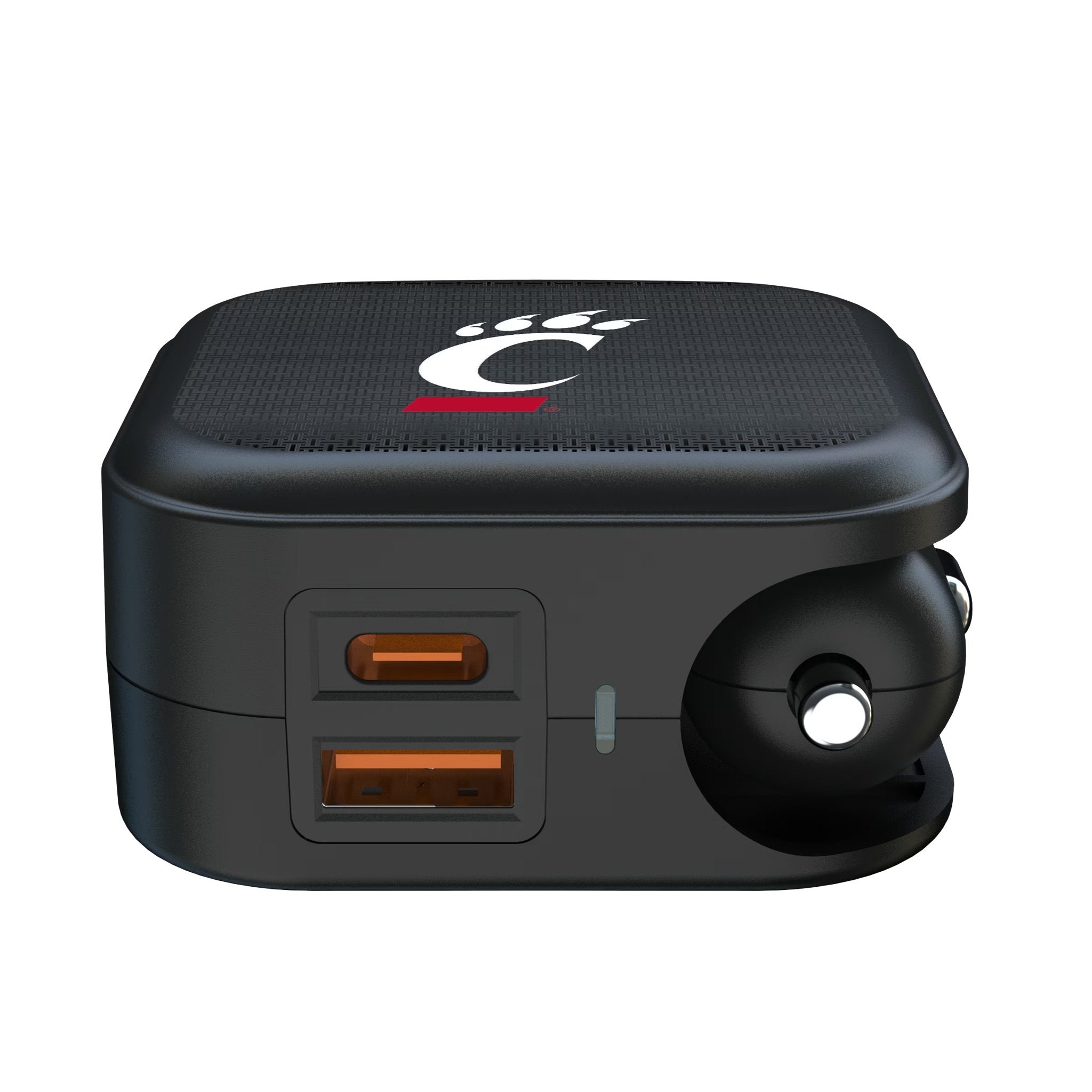 University of Cincinnati Bearcats Linen 2 in 1 USB A/C Charger