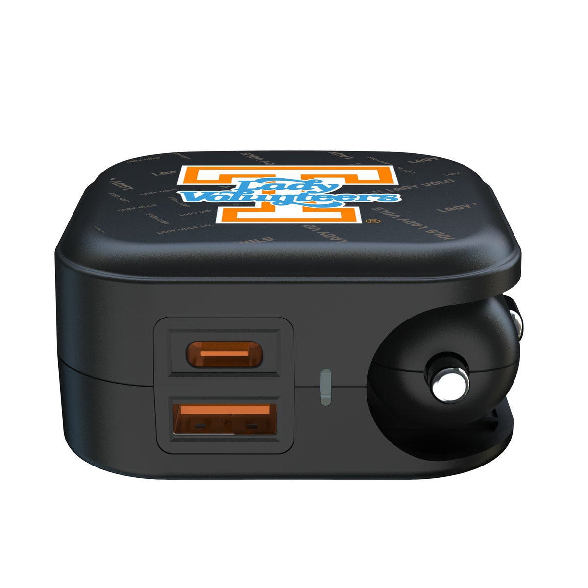 University of Tennessee Volunteers Quadtile 2 in 1 USB A/C Charger 2