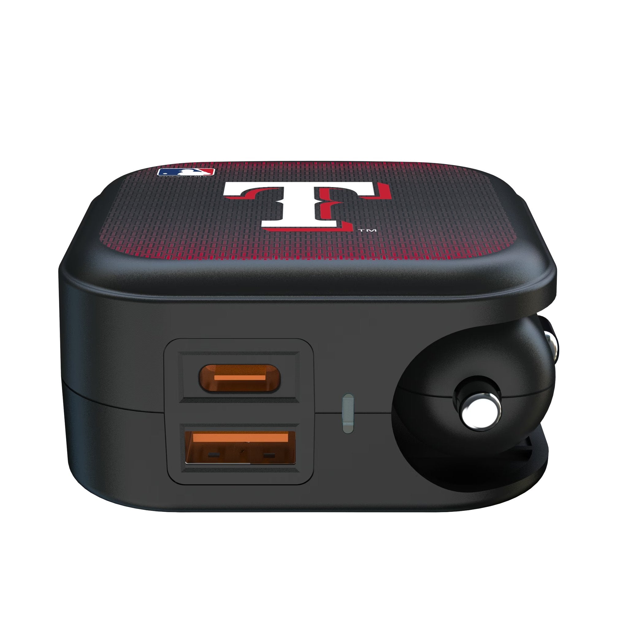 Texas Rangers Linen 2 in 1 USB A/C Charger