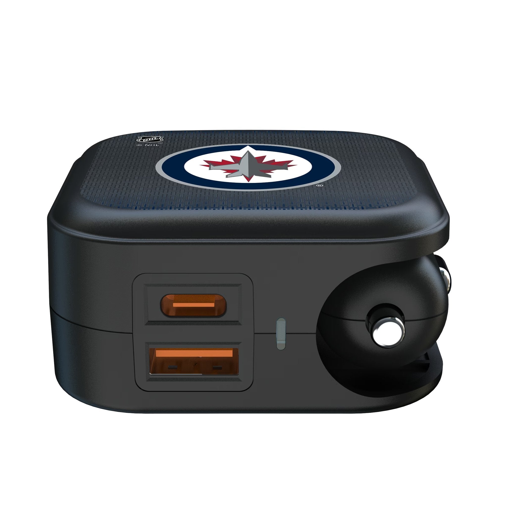 Winnipeg Jets Linen 2 in 1 USB A/C Charger