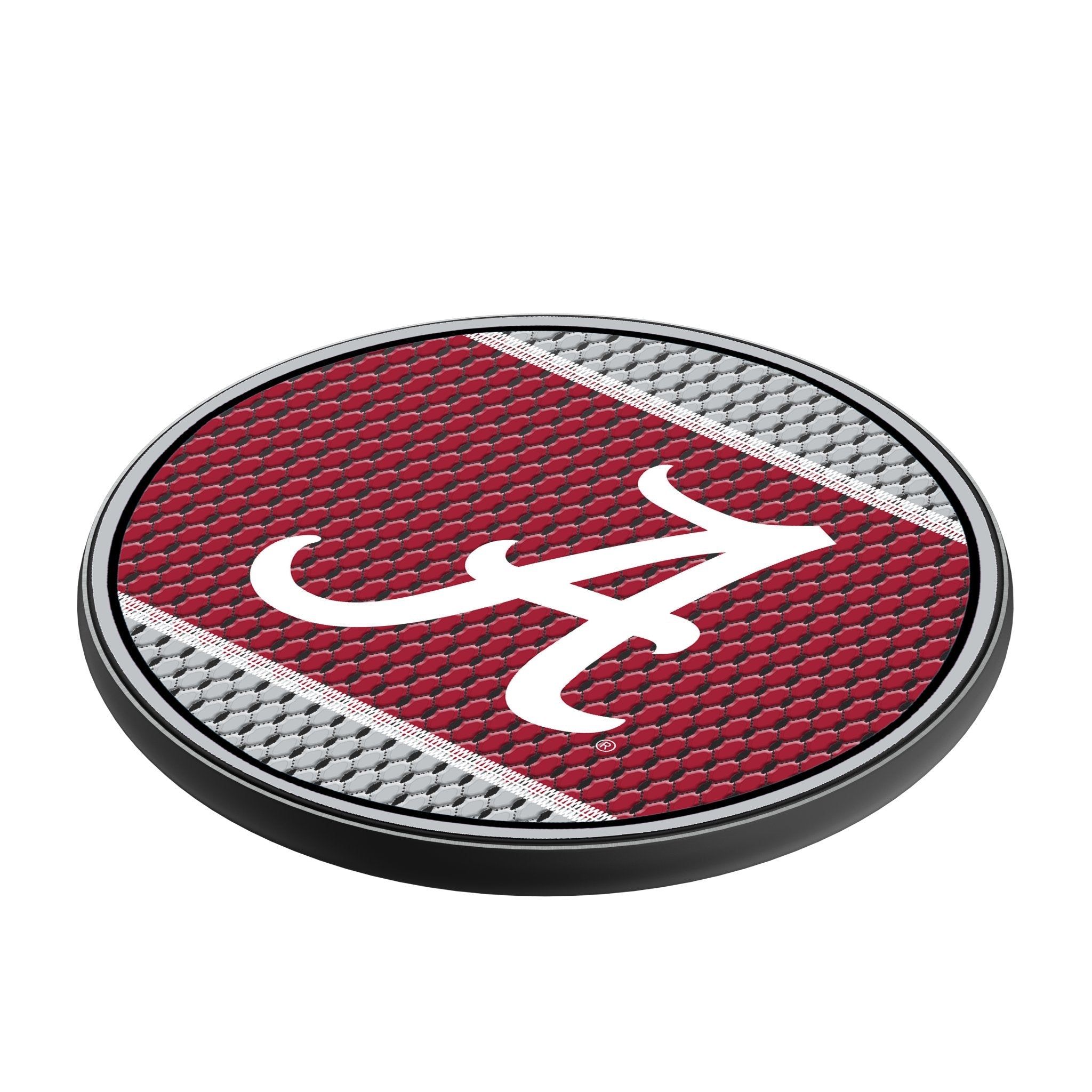 University of Alabama Crimson Tide Script A Mesh 15-Watt Wireless Charger 2