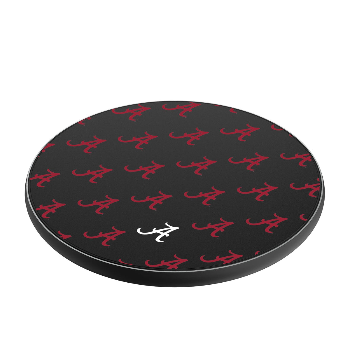 University of Alabama Crimson Tide Script A Fashion Pattern 15-Watt Wireless Charger 2