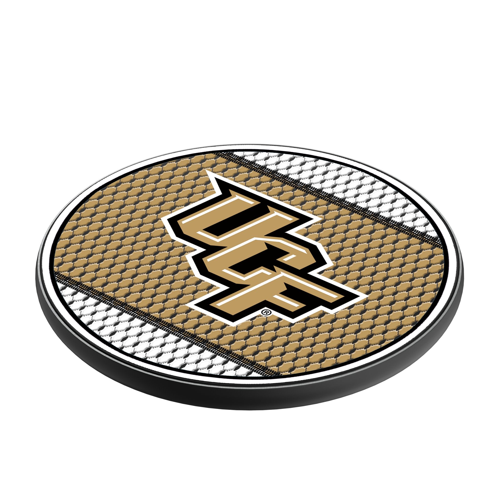 University of Central Florida Golden Knights Mesh 15-Watt Wireless Charger