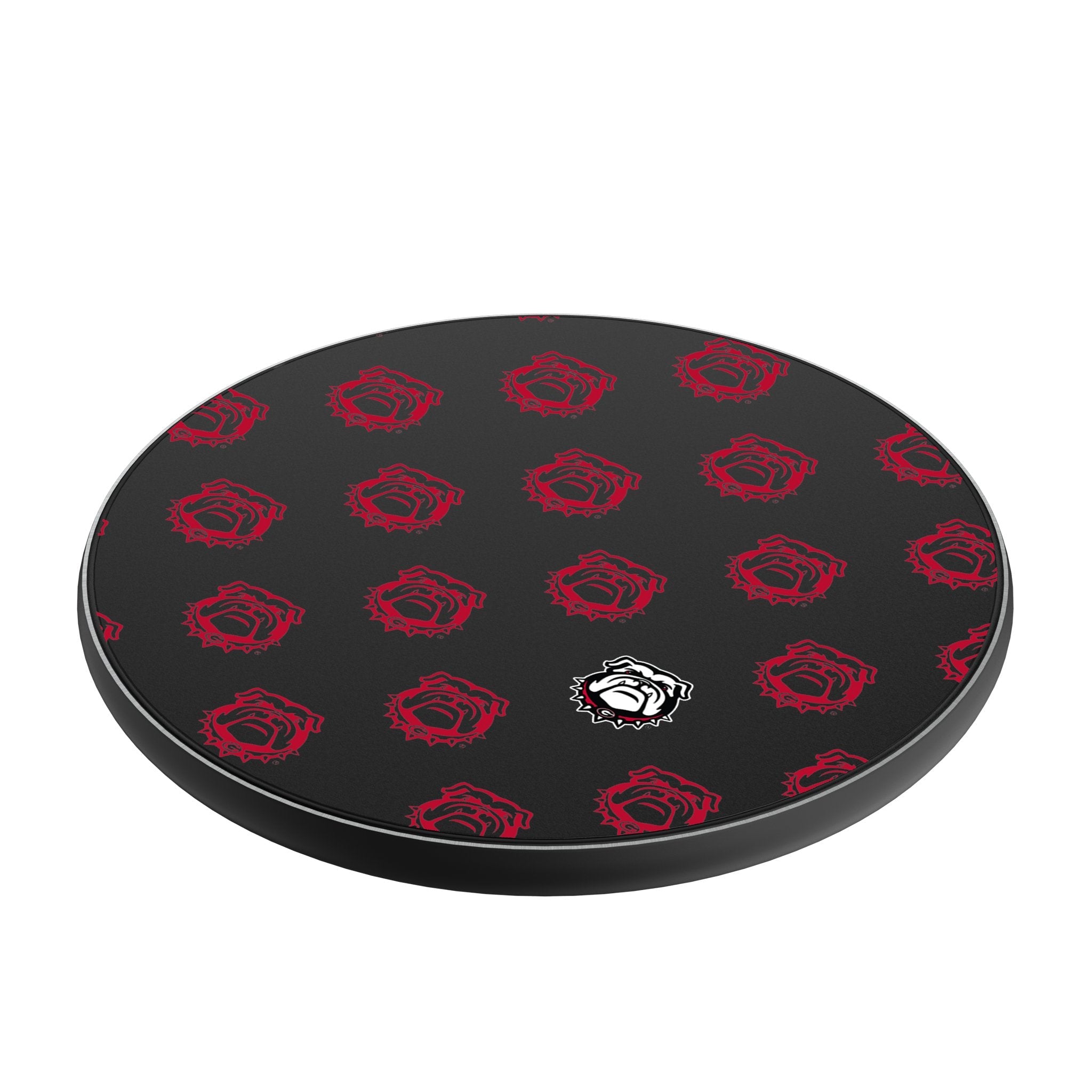 University of Georgia Bulldogs Uga Fashion Pattern 15-Watt Wireless Charger