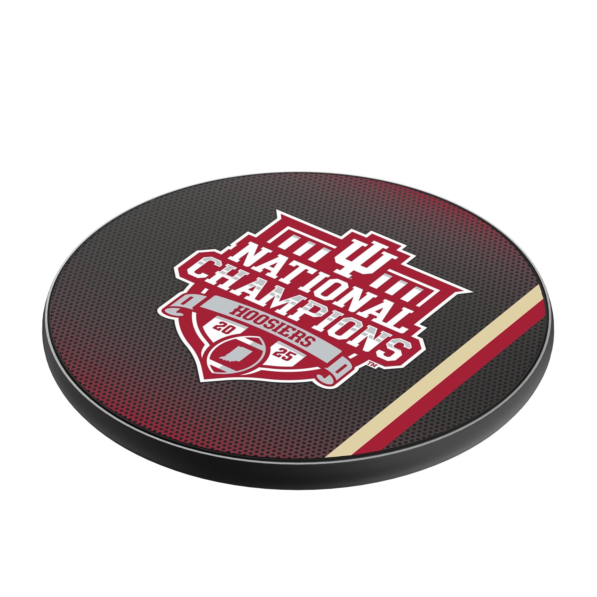 Indiana University Hoosiers 2025 College Football Playoff National Champion 15-Watt Wireless Charger