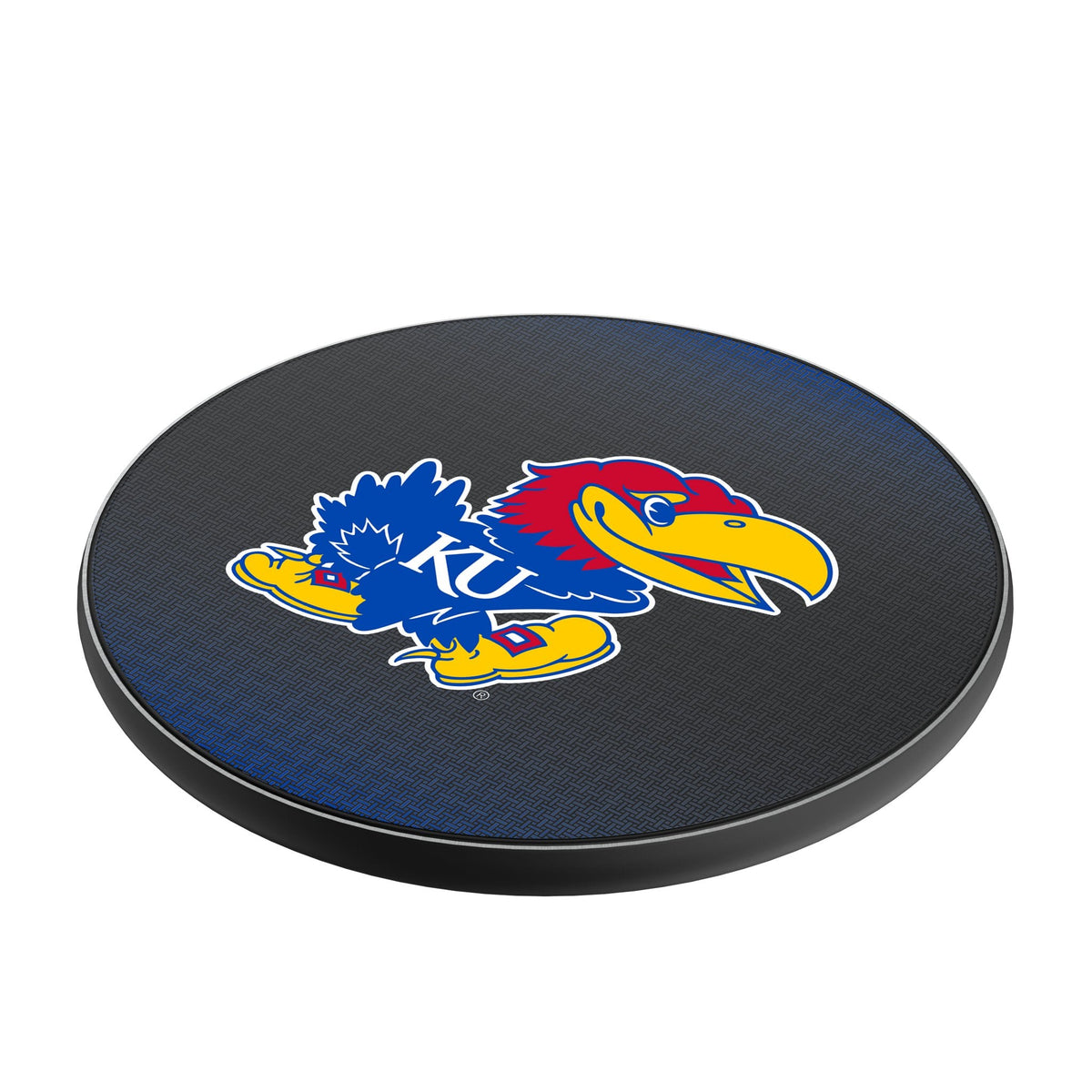 University of Kansas Jayhawks Linen 15-Watt Wireless Charger