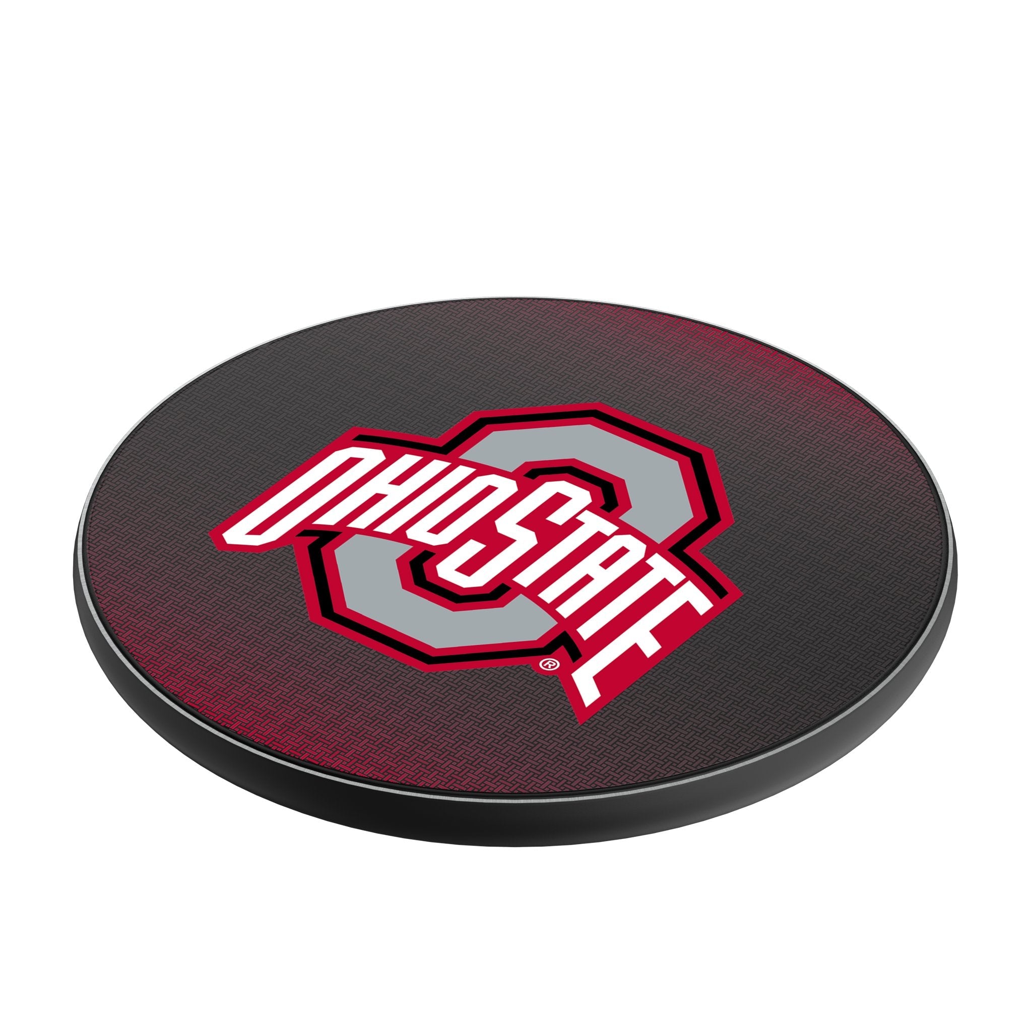 Ohio State University Buckeyes Linen 15-Watt Wireless Charger