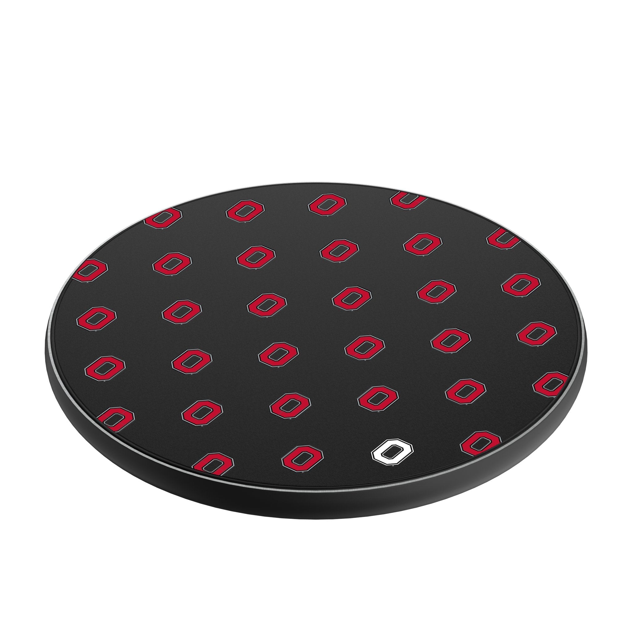 Ohio State University Buckeyes Fashion Pattern 15-Watt Wireless Charger