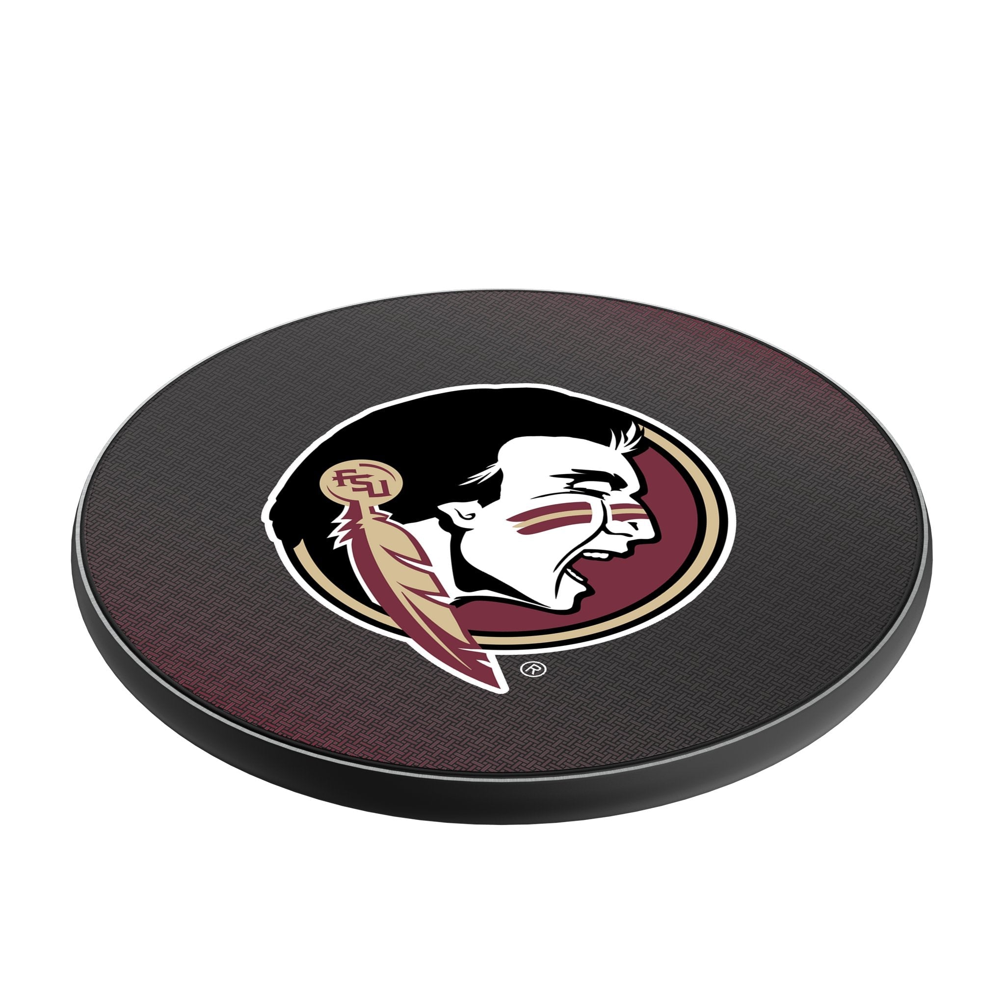 Florida State University Seminoles Linen 15-Watt Wireless Charger