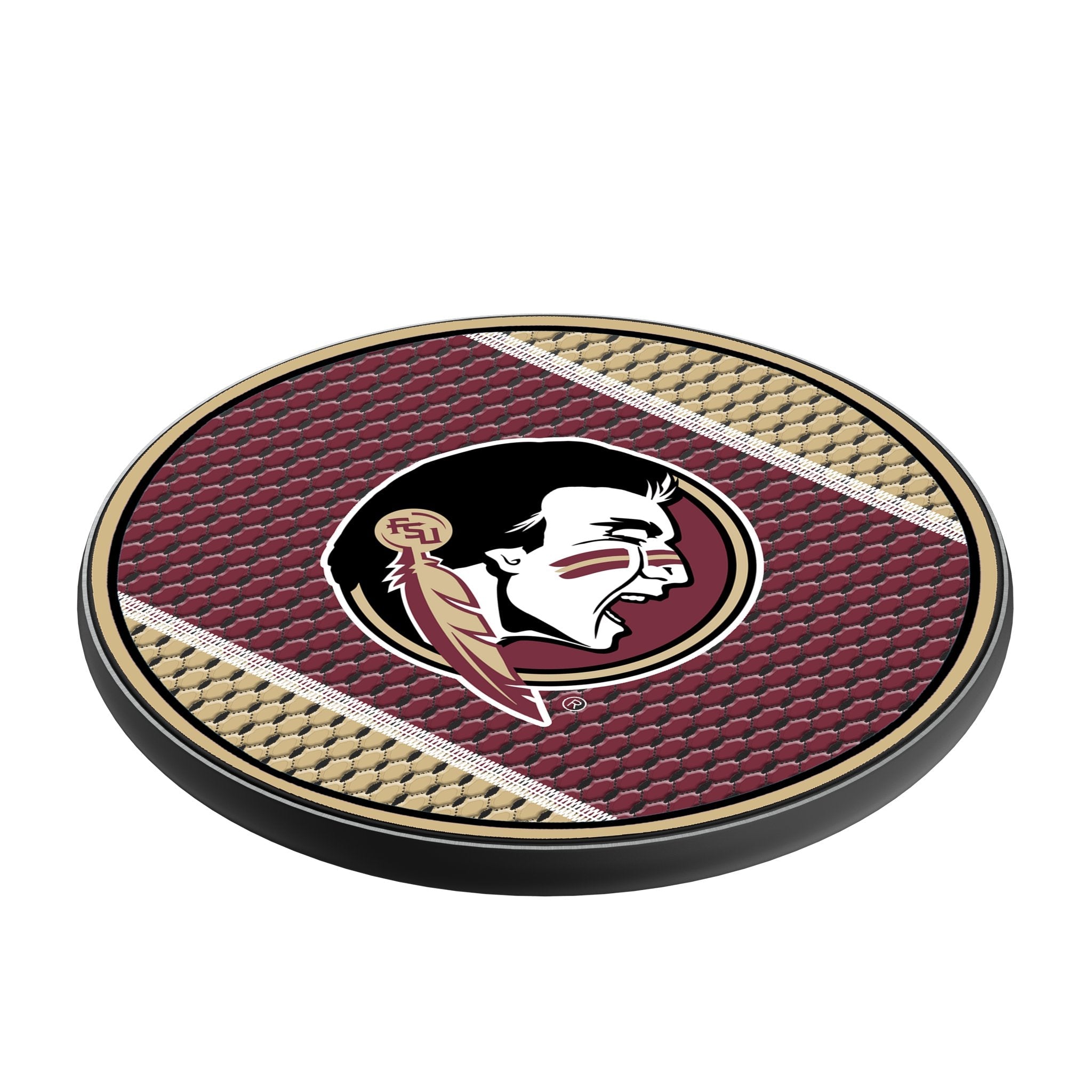 Florida State University Seminoles Mesh 15-Watt Wireless Charger 2