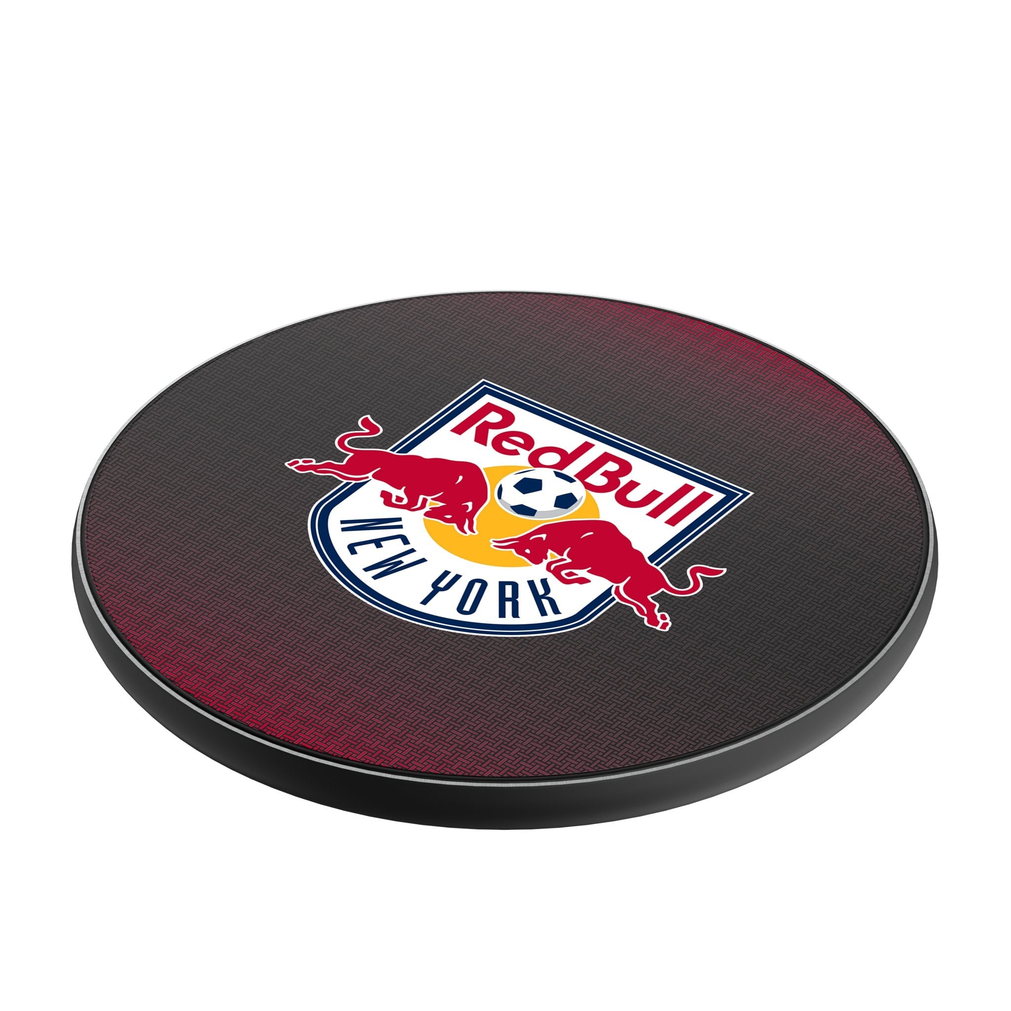 New York Red Bulls Linen 15-Watt Wireless Charger 2
