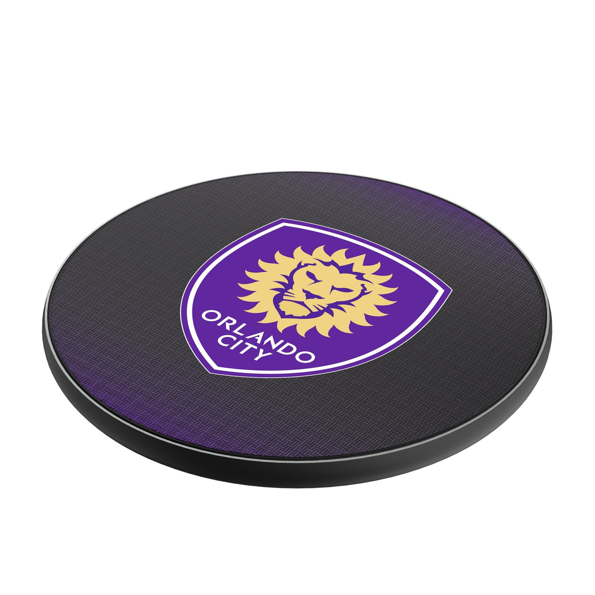 Orlando City Soccer Club Linen 15-Watt Wireless Charger
