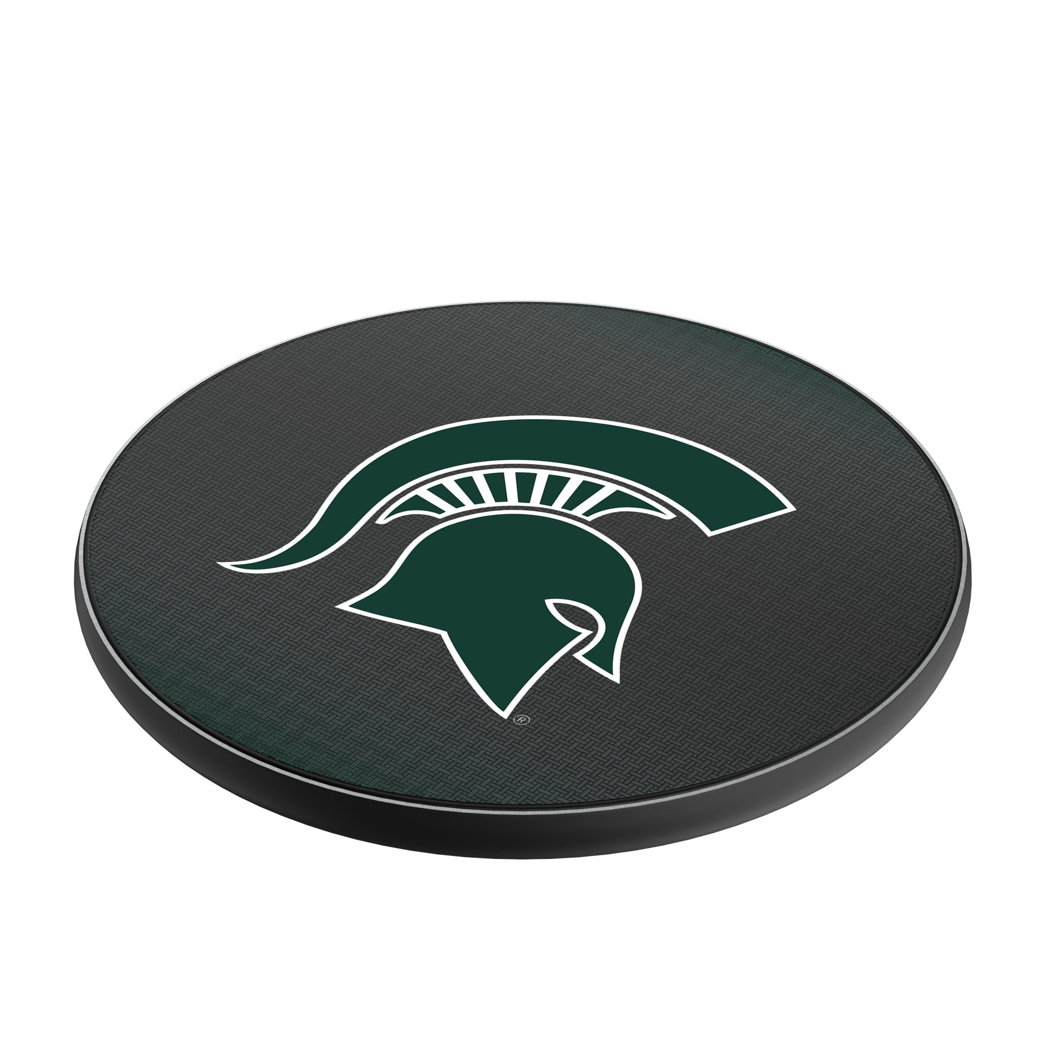 Michigan State University Spartans Linen 15-Watt Wireless Charger 2