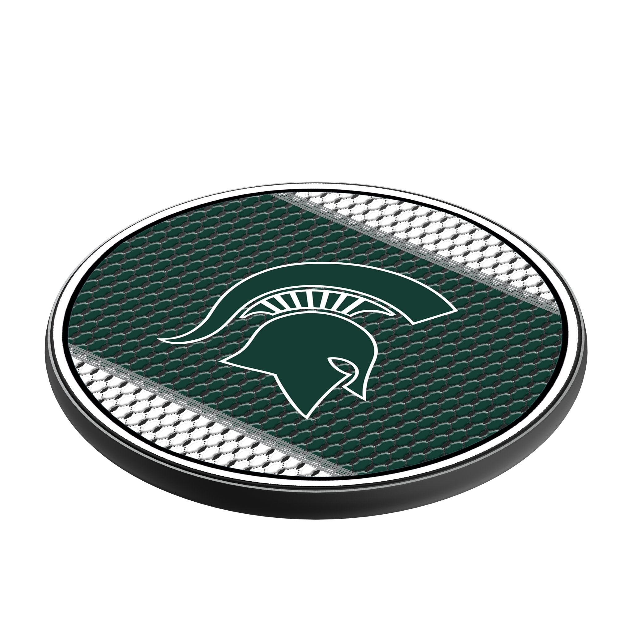 Michigan State University Spartans Mesh 15-Watt Wireless Charger
