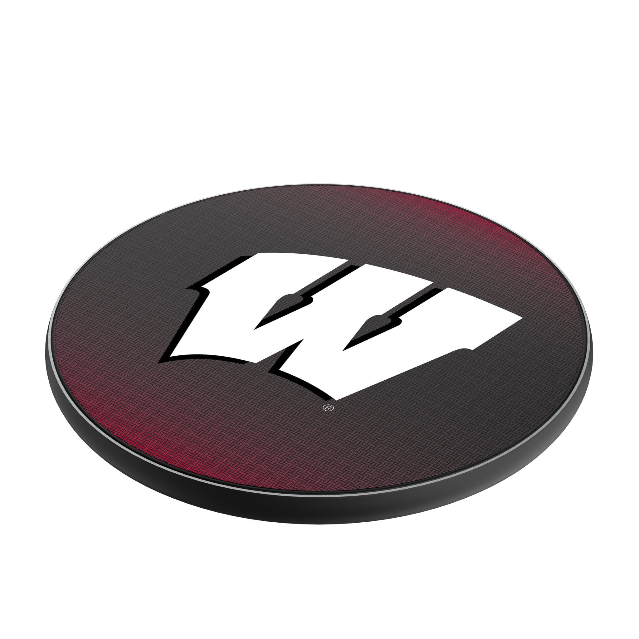 University of Wisconsin Badgers Linen 15-Watt Wireless Charger