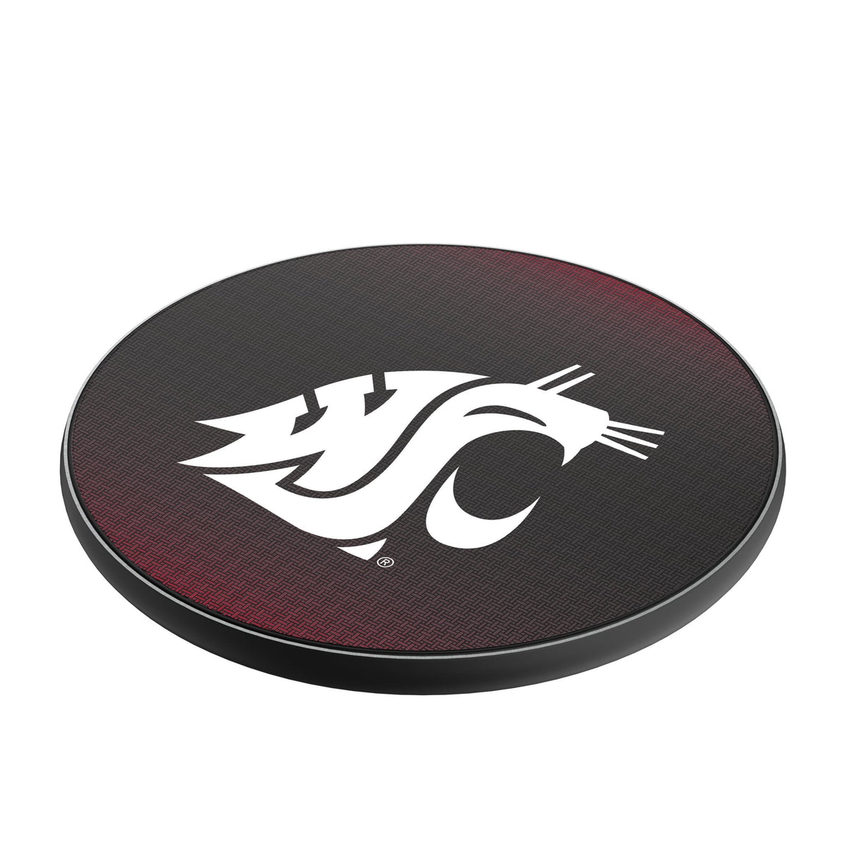 Washington State University Cougars Linen 15-Watt Wireless Charger 2