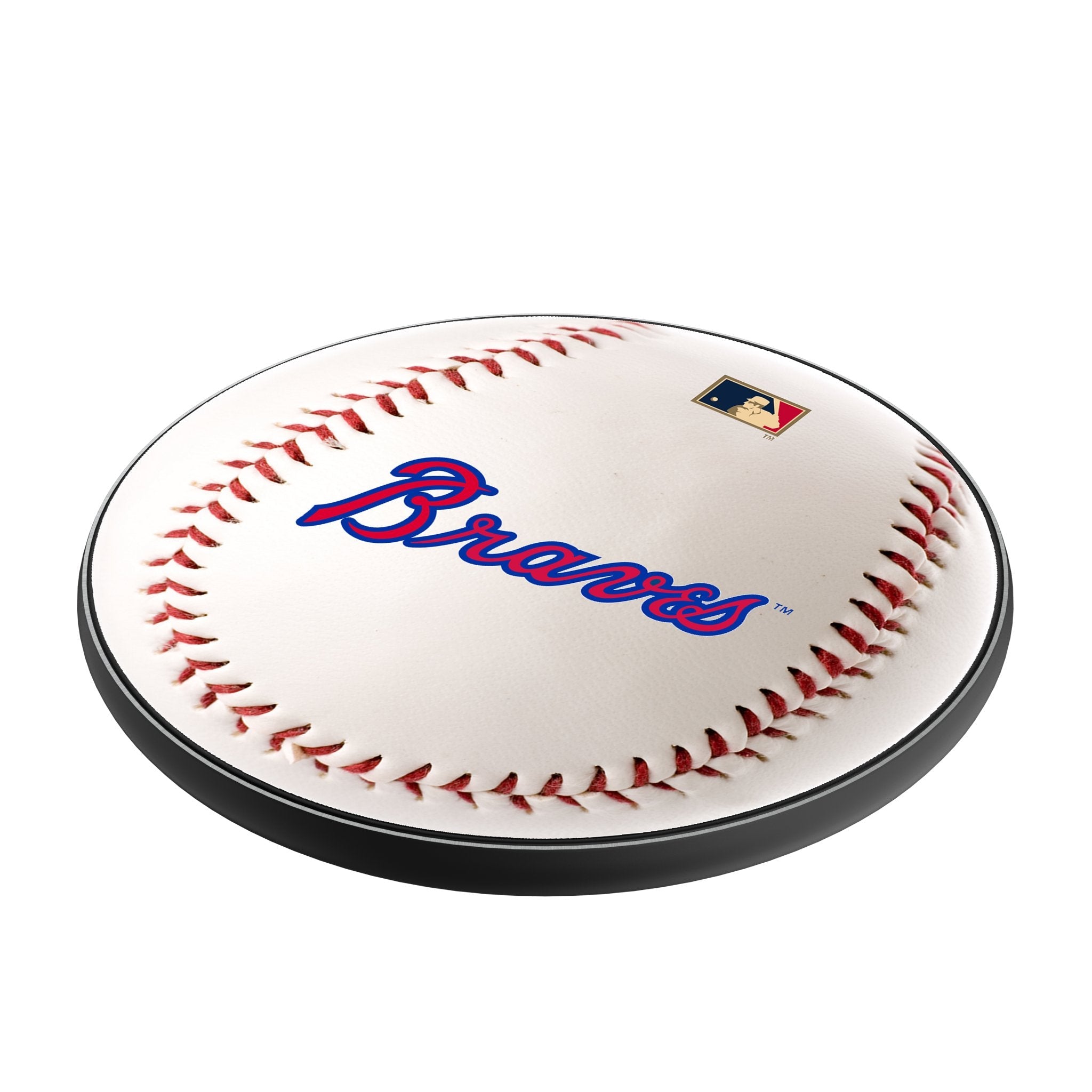 Atlanta Braves Home 2012 - Cooperstown Collection Baseball 15-Watt Wireless Charger 2