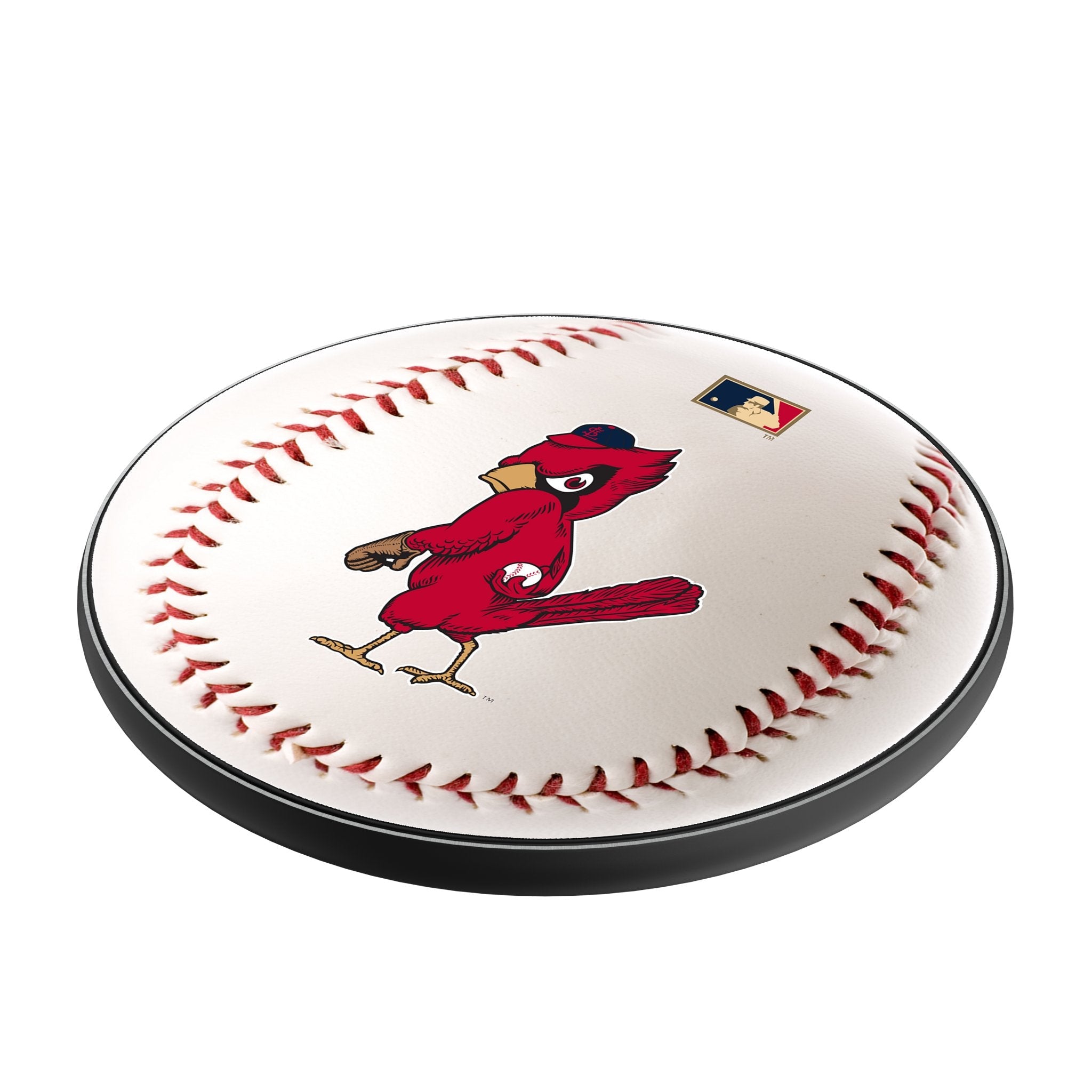 St Louis Cardinals 1950s - Cooperstown Collection Baseball 15-Watt Wireless Charger