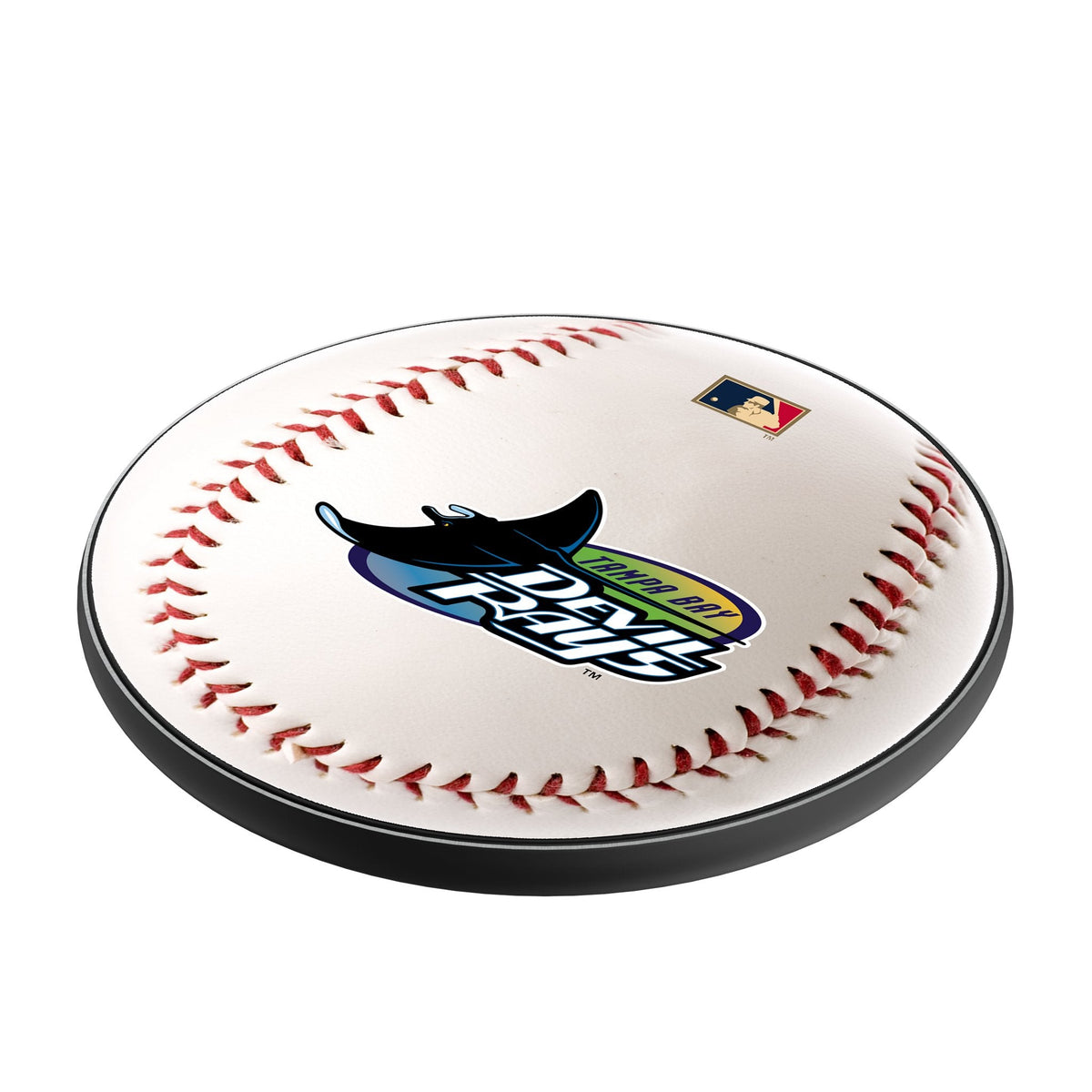 Tampa Bay 1998-2000 - Cooperstown Collection Baseball 15-Watt Wireless Charger 2