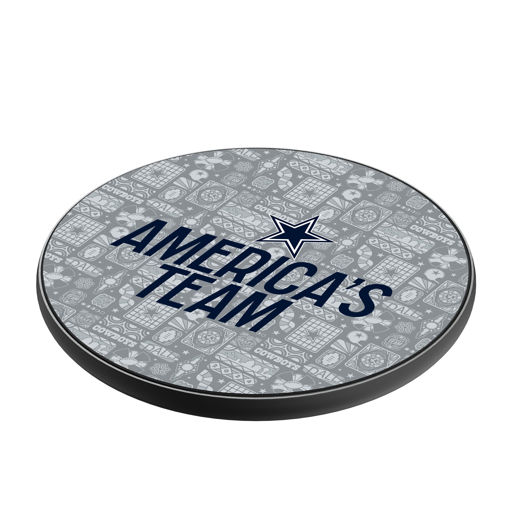 Dallas Cowboys 2024 Illustrated Limited Edition 15-Watt Wireless Charger 2
