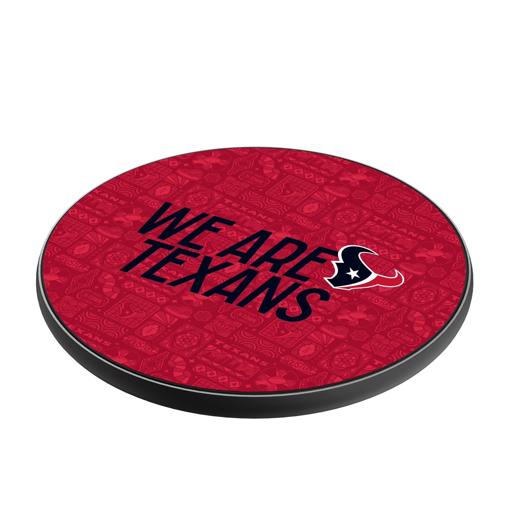 Houston Texans 2024 Illustrated Limited Edition 15-Watt Wireless Charger 2