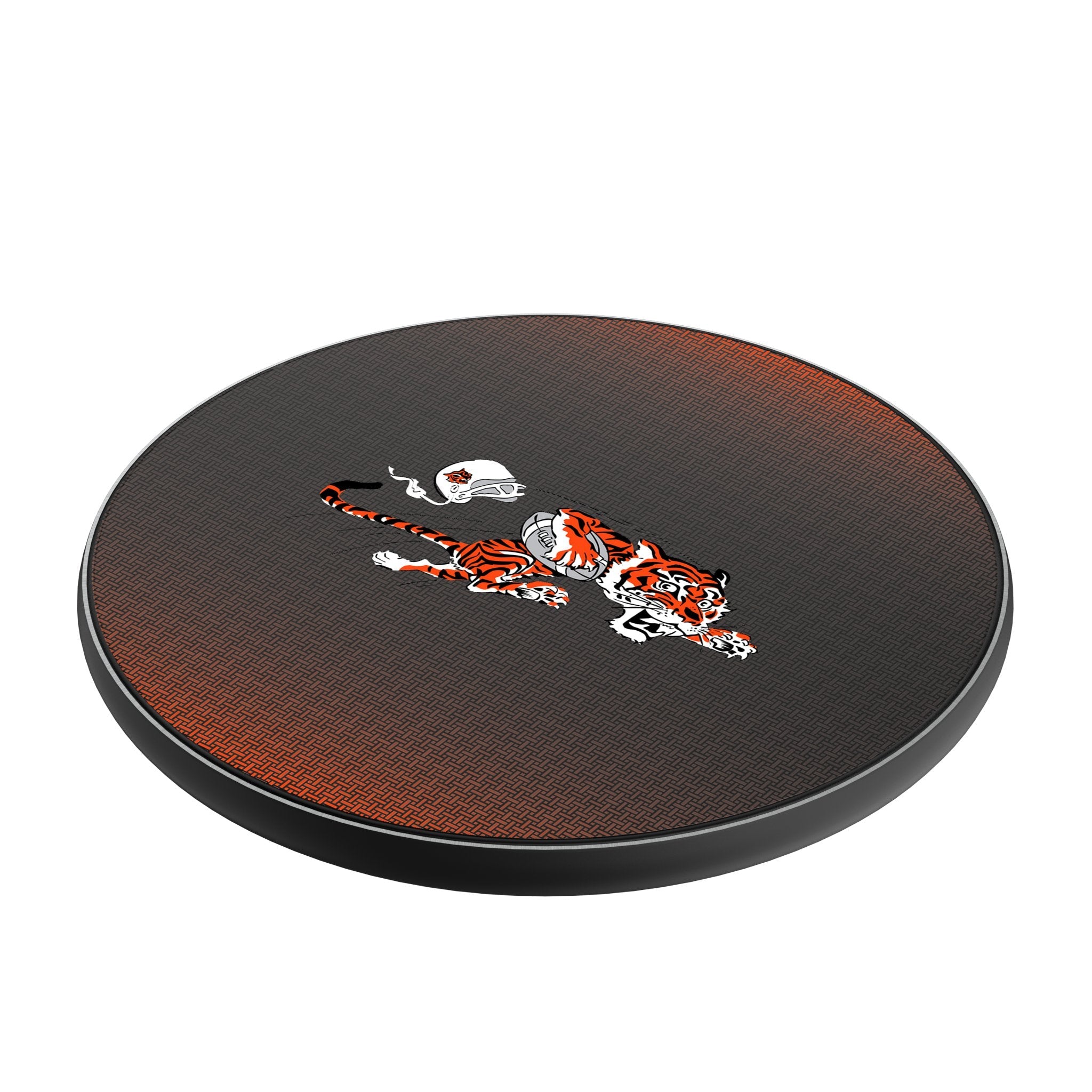 Cincinnati Bengals Historic Collection Linen 15-Watt Wireless Charger 2
