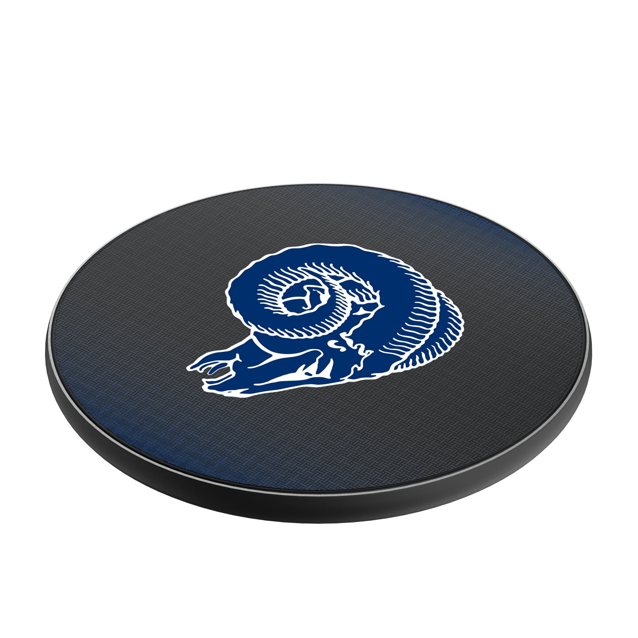 Los Angeles Rams Historic Collection Linen 15-Watt Wireless Charger 2