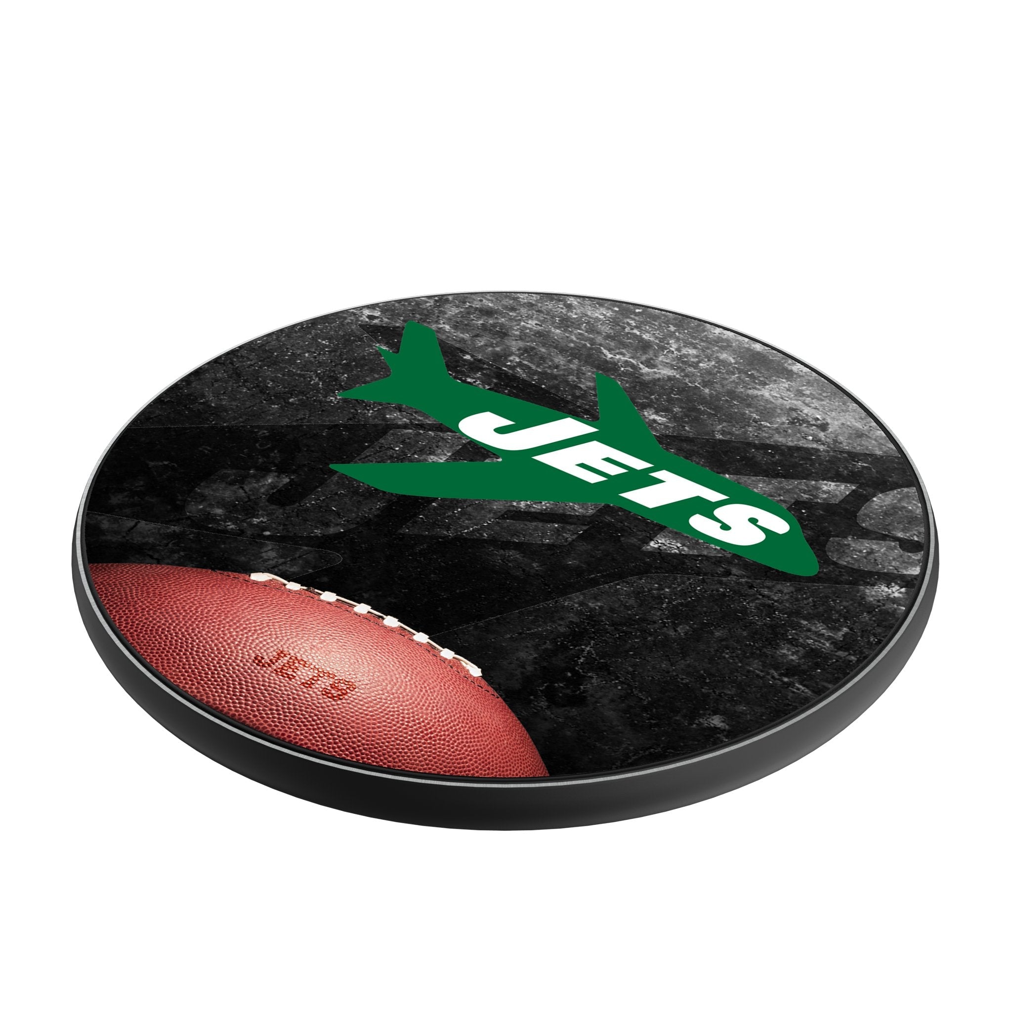 New York Jets 1963 Historic Collection Legendary 15-Watt Wireless Charger 2