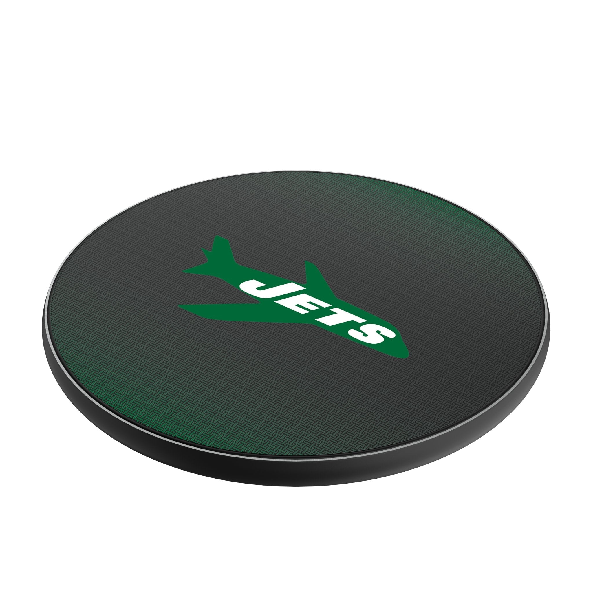 New York Jets 1963 Historic Collection Linen 15-Watt Wireless Charger 2